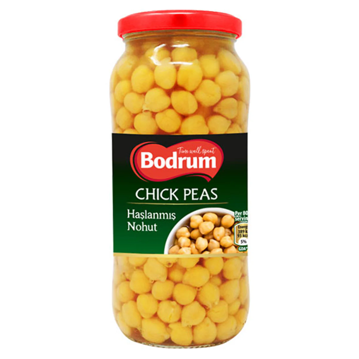 Bodrum - Chick Peas in Jar - 540g