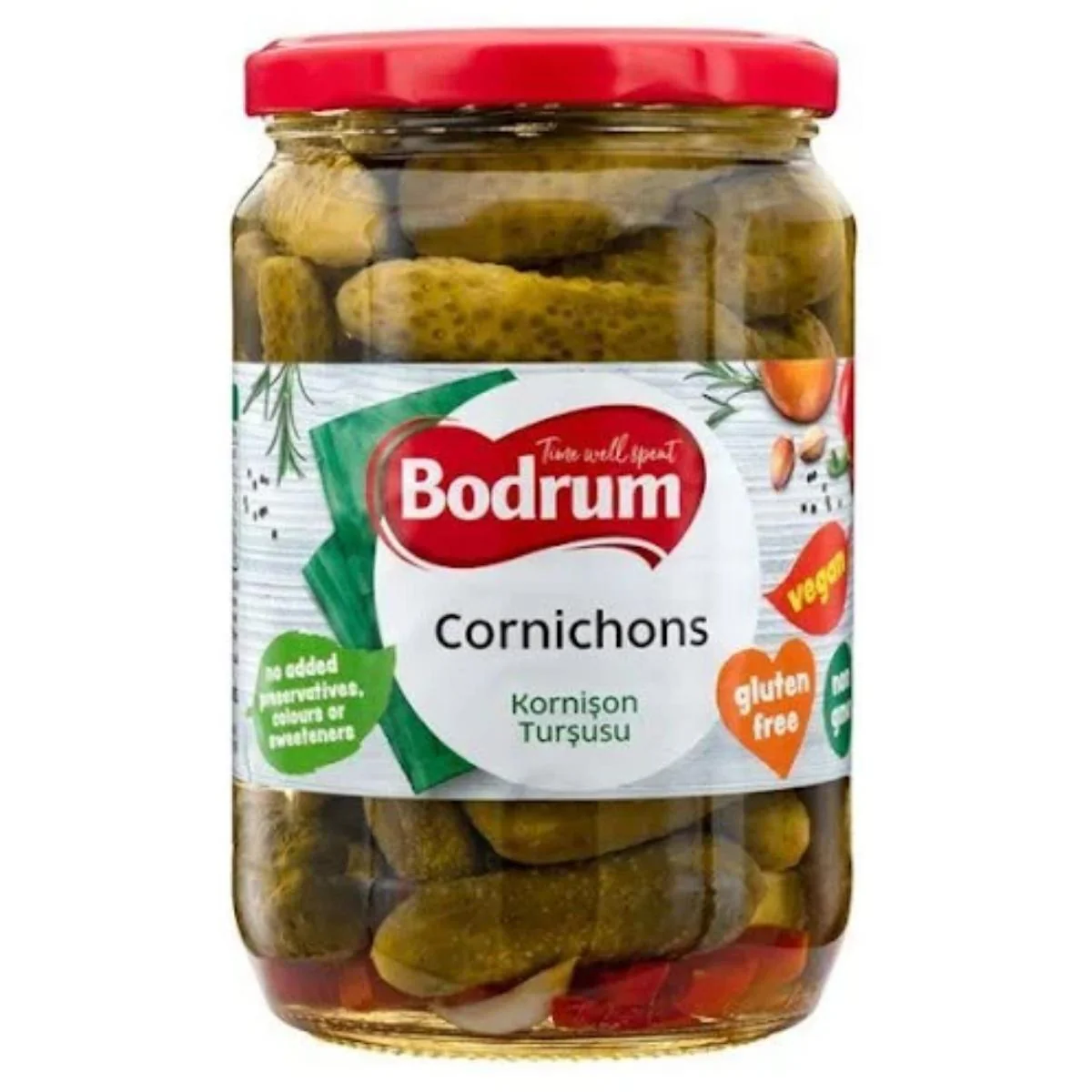 Bodrum - Cornichons(Kornison Tursusu)  - 680g