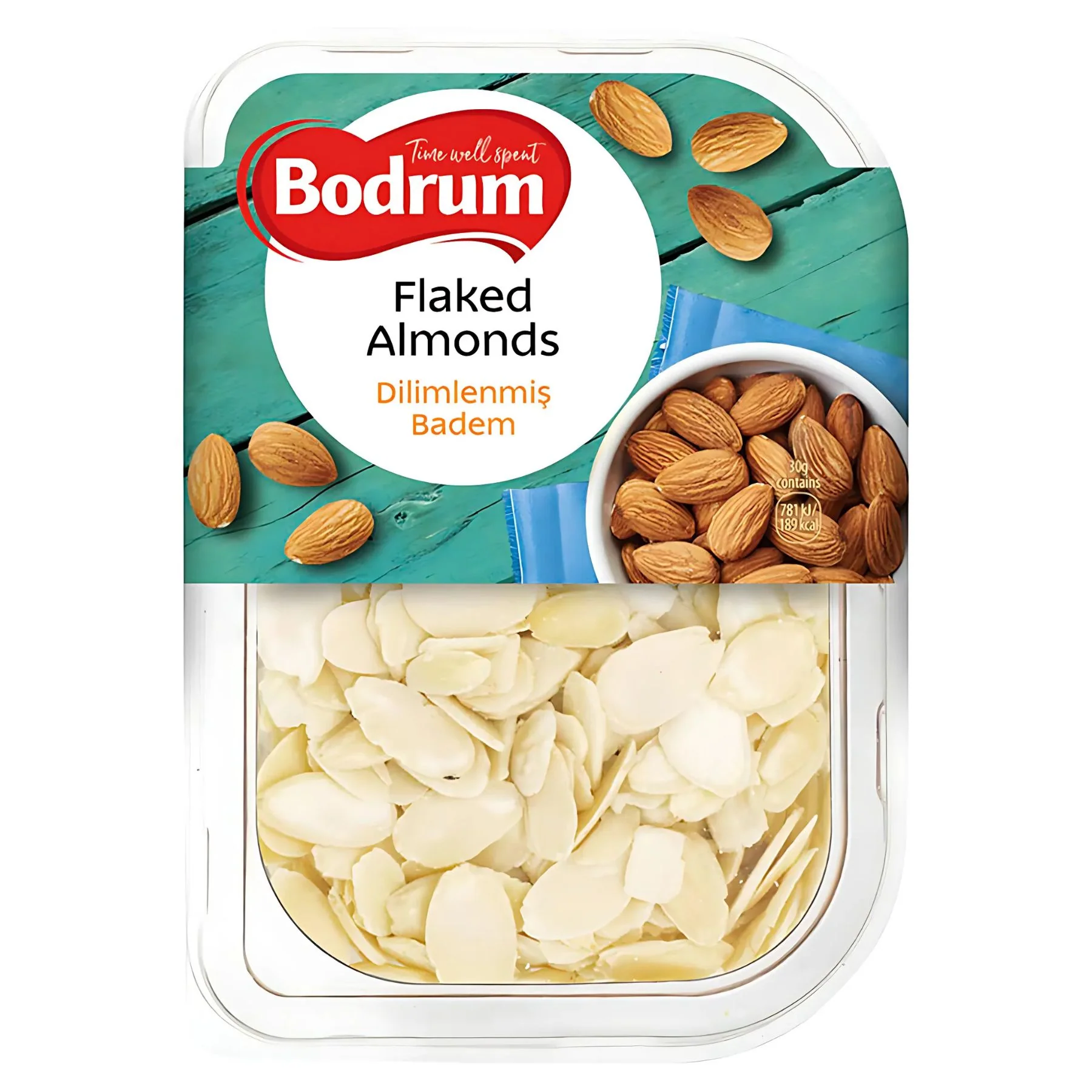 Bodrum - Flaked Almonds - 150g