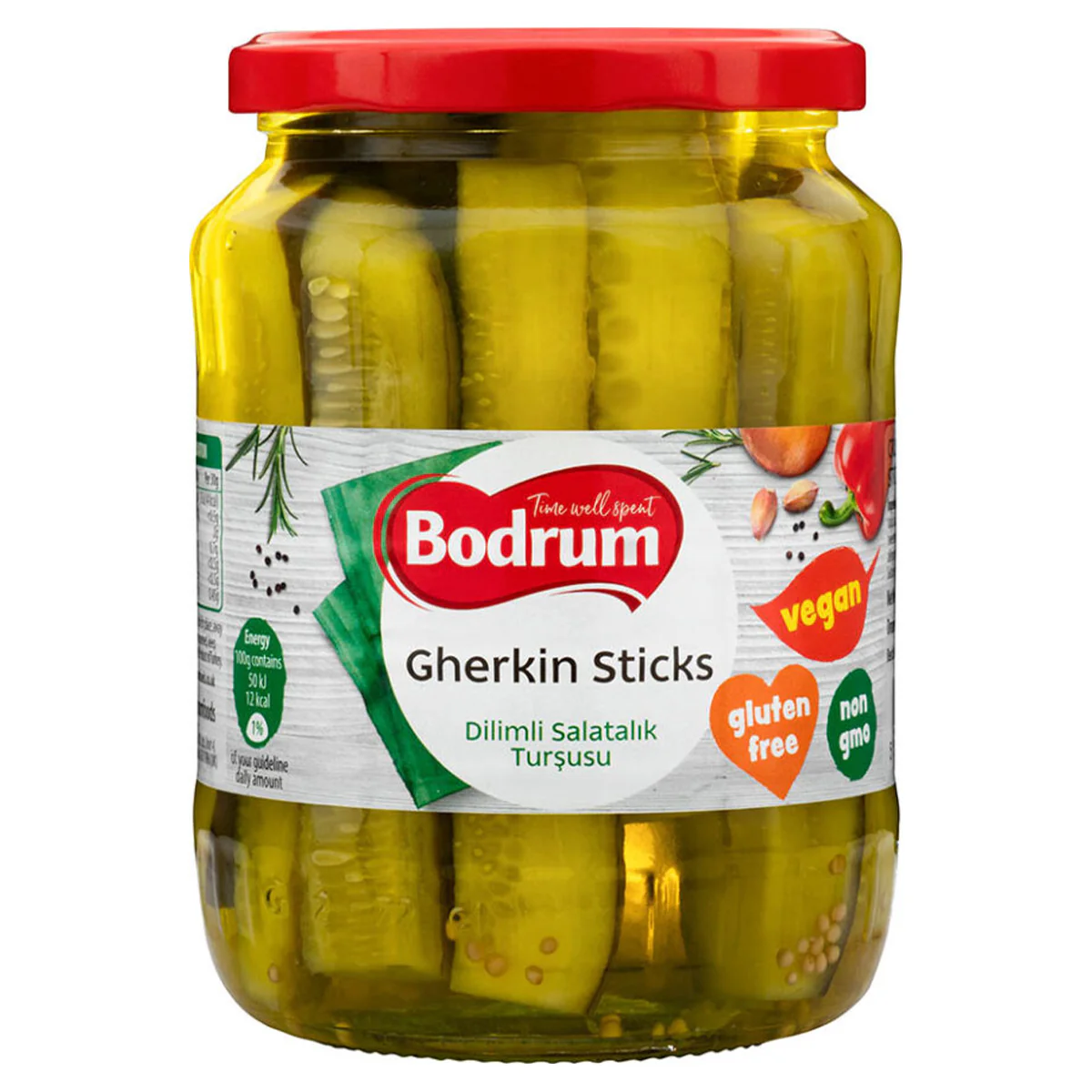 Bodrum - Gherkin Sticks - 670g