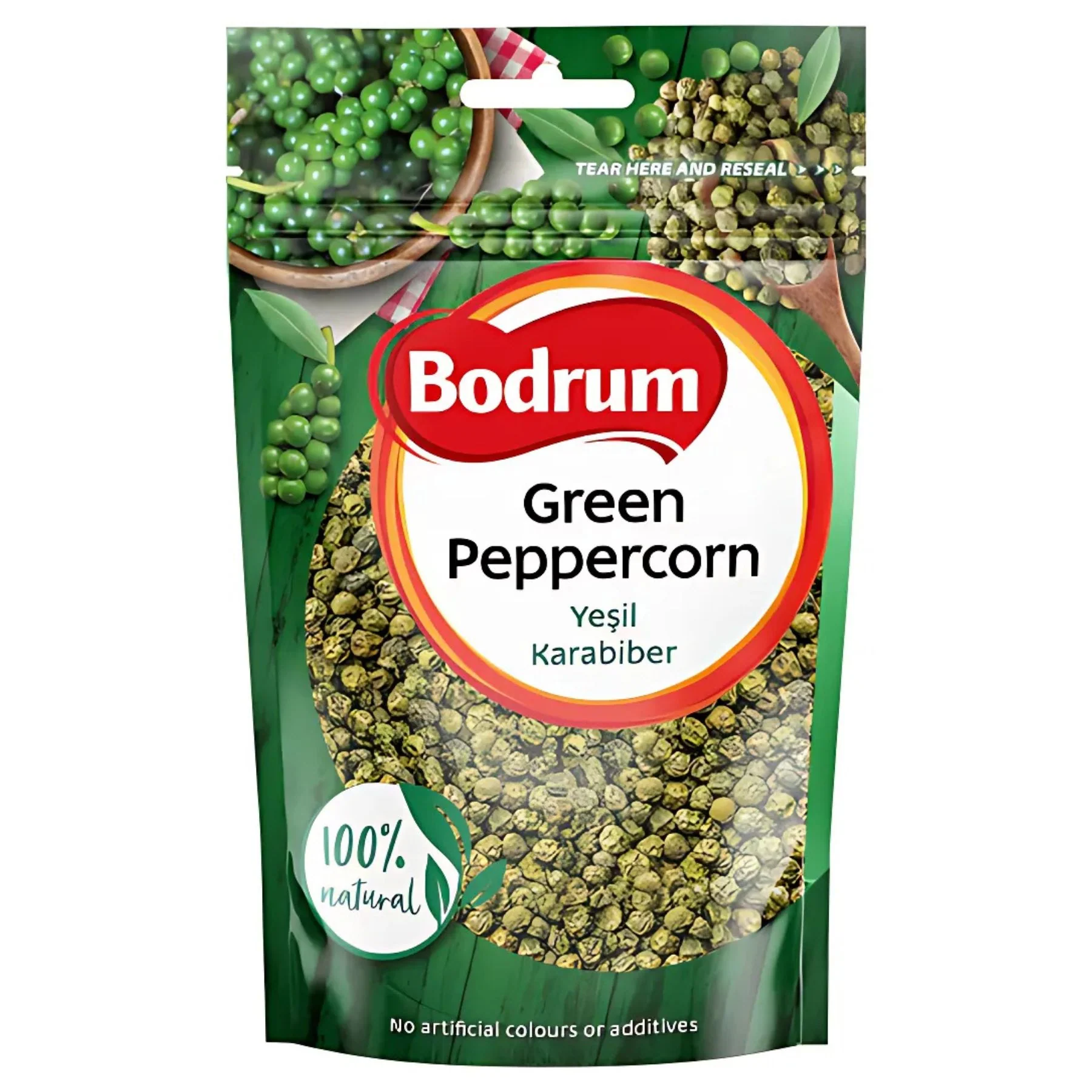 Bodrum - Green Peppercorns - 75g