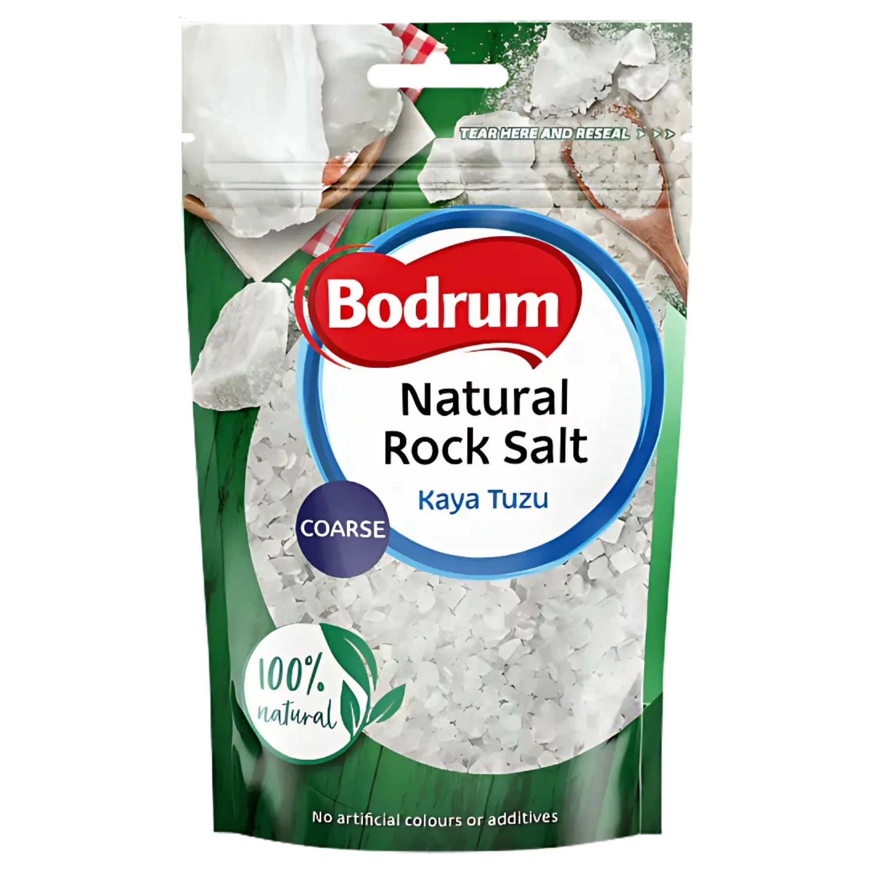 Bodrum - Natural Coarse Rock Salt - 200g