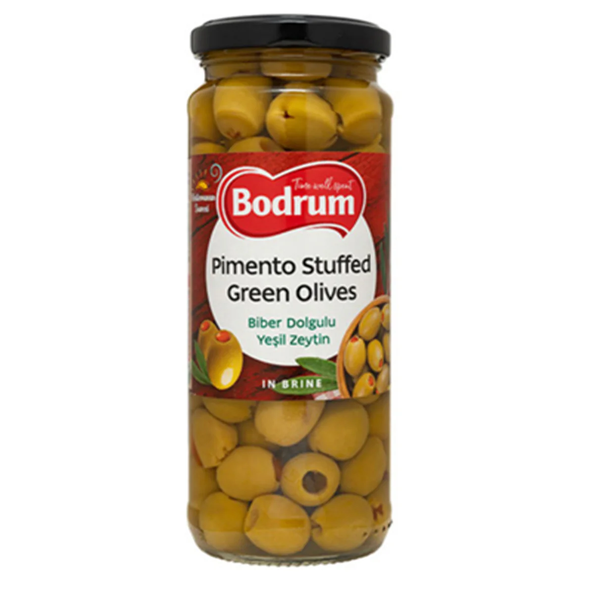 Bodrum - Pimento Stuffed Green Olives - 320g