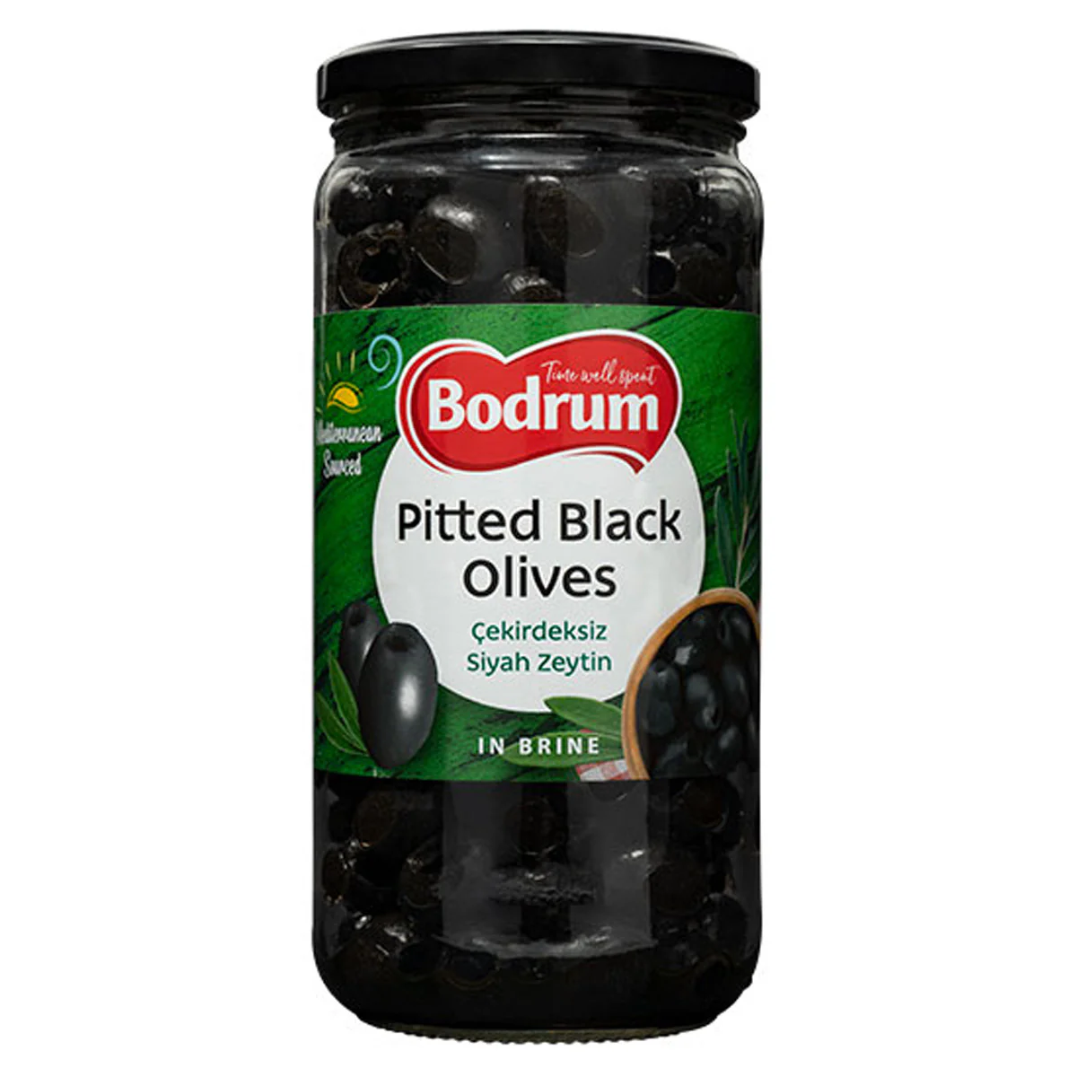 Bodrum - Pitted Black Olives - 720g