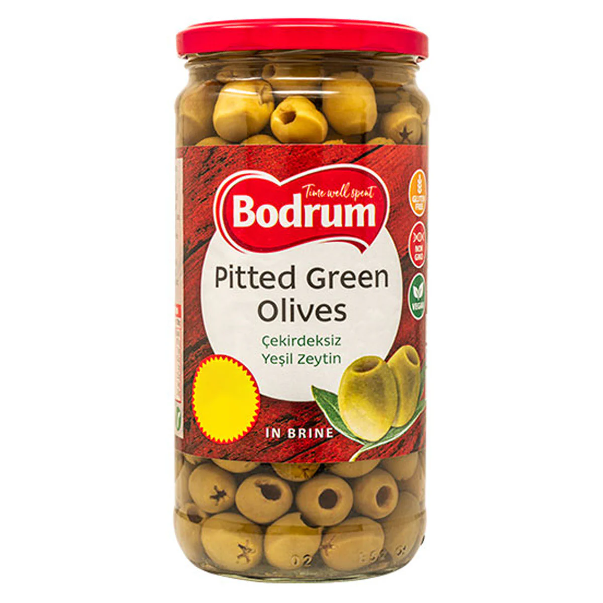 Bodrum - Pitted Green Olives - 720g