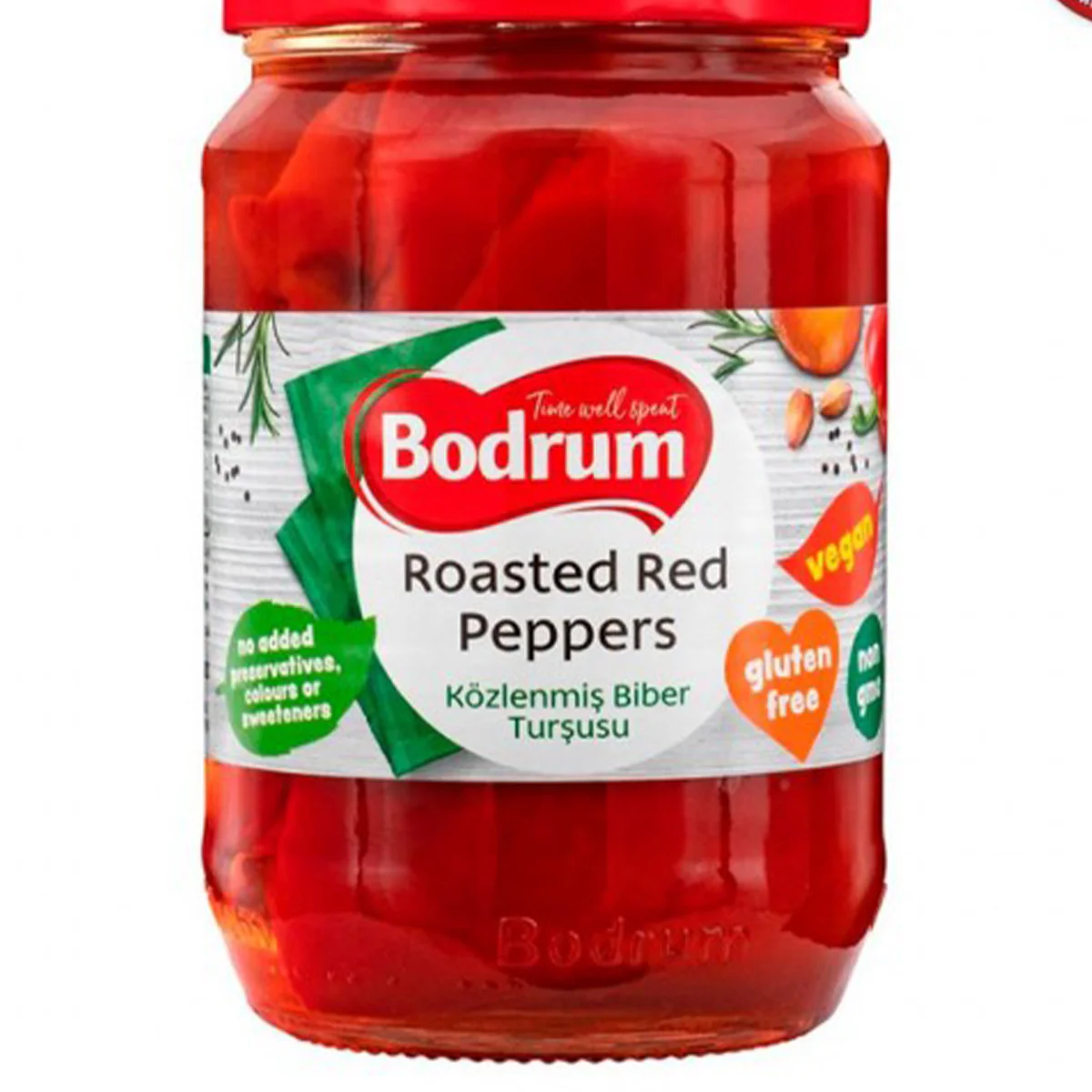 Bodrum - Roasted Red Peppers - 1580g