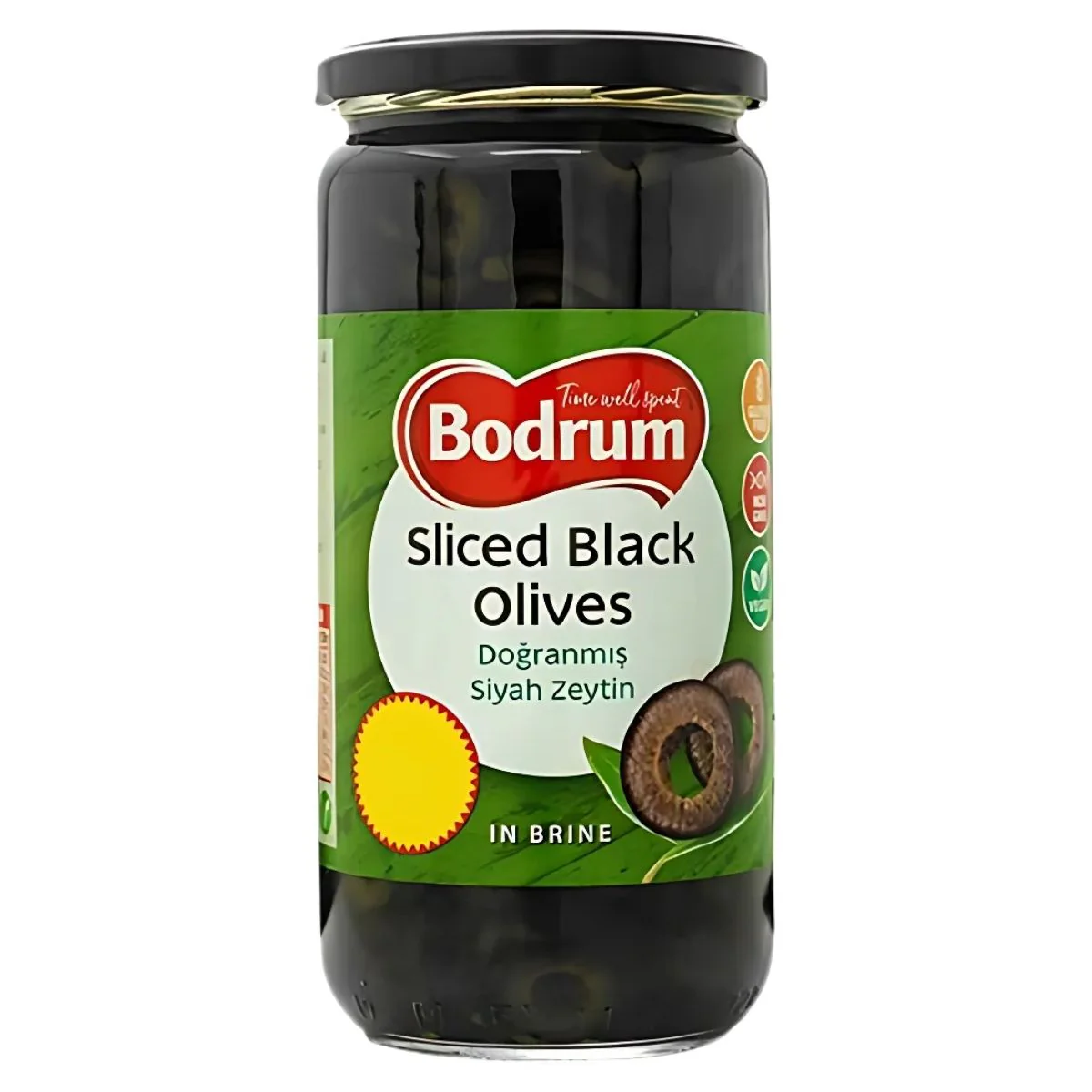 Bodrum - Sliced Black Olives - 680g