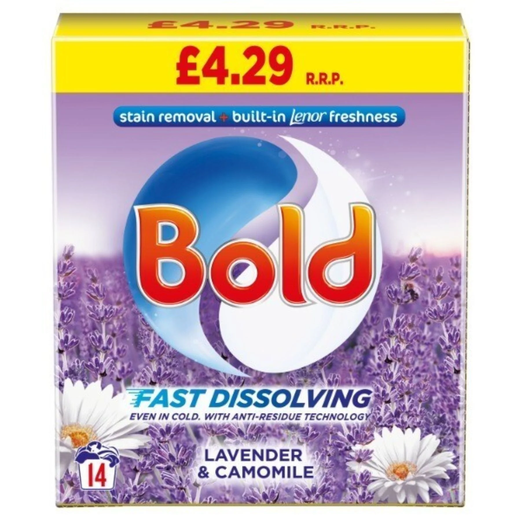 Bold - Lavender & Camomile Washing Powder 14 washes - 700g