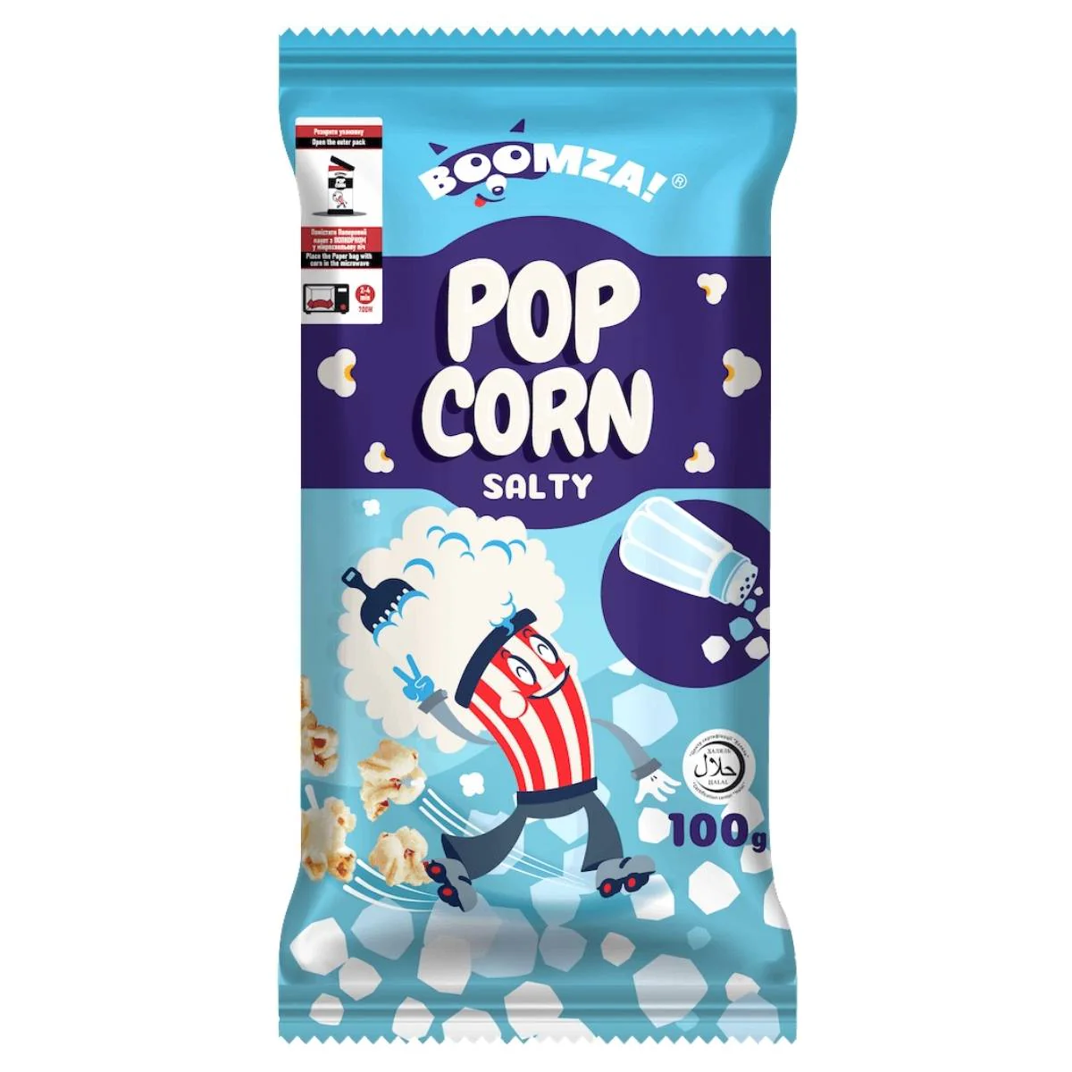 Boomza - Salty Popcorn - 100g