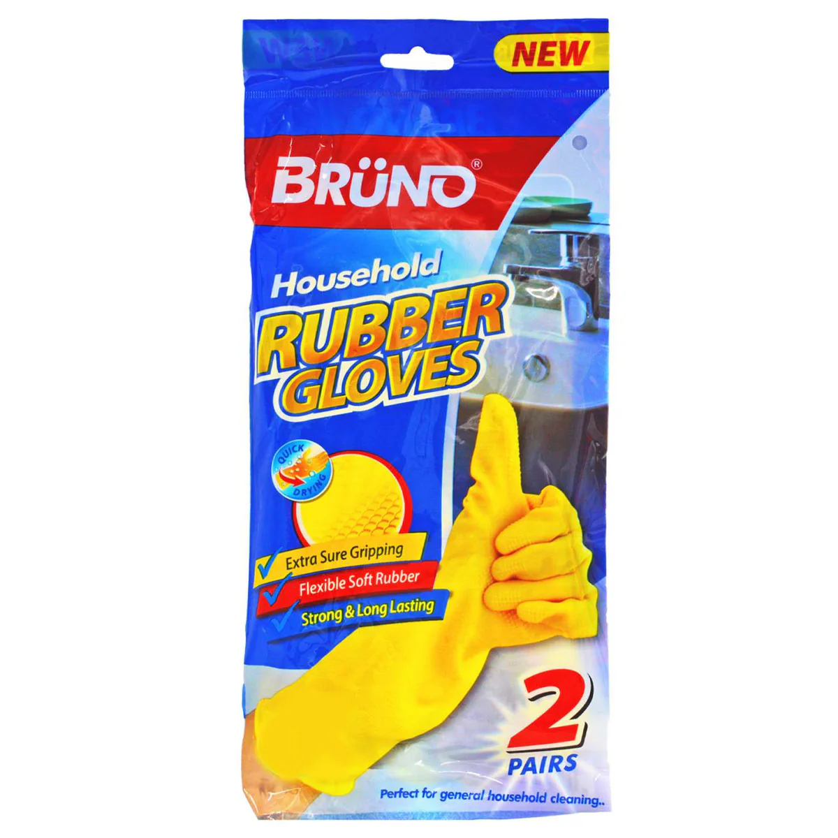 Bruno - Rubber Gloves - L