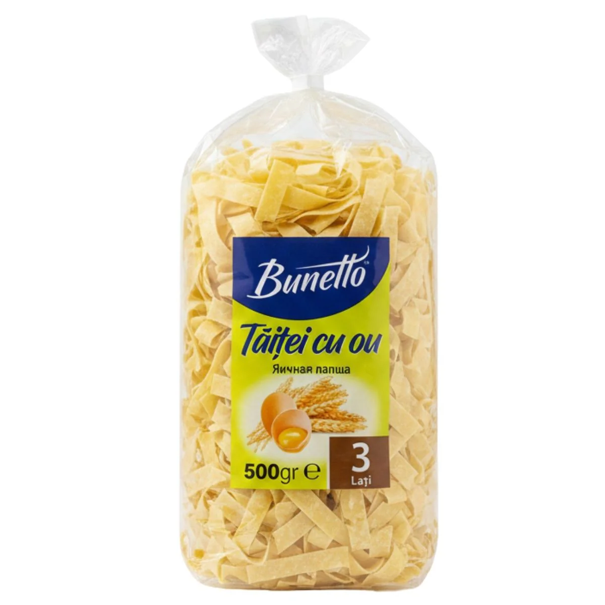 Bunetto - Nr.3 Large Egg Noodles - 500g