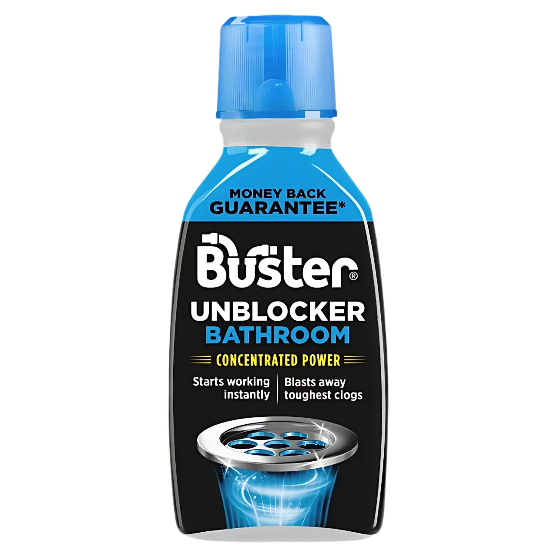 Buster - Plughole Unblocker Bathroom - 300ml