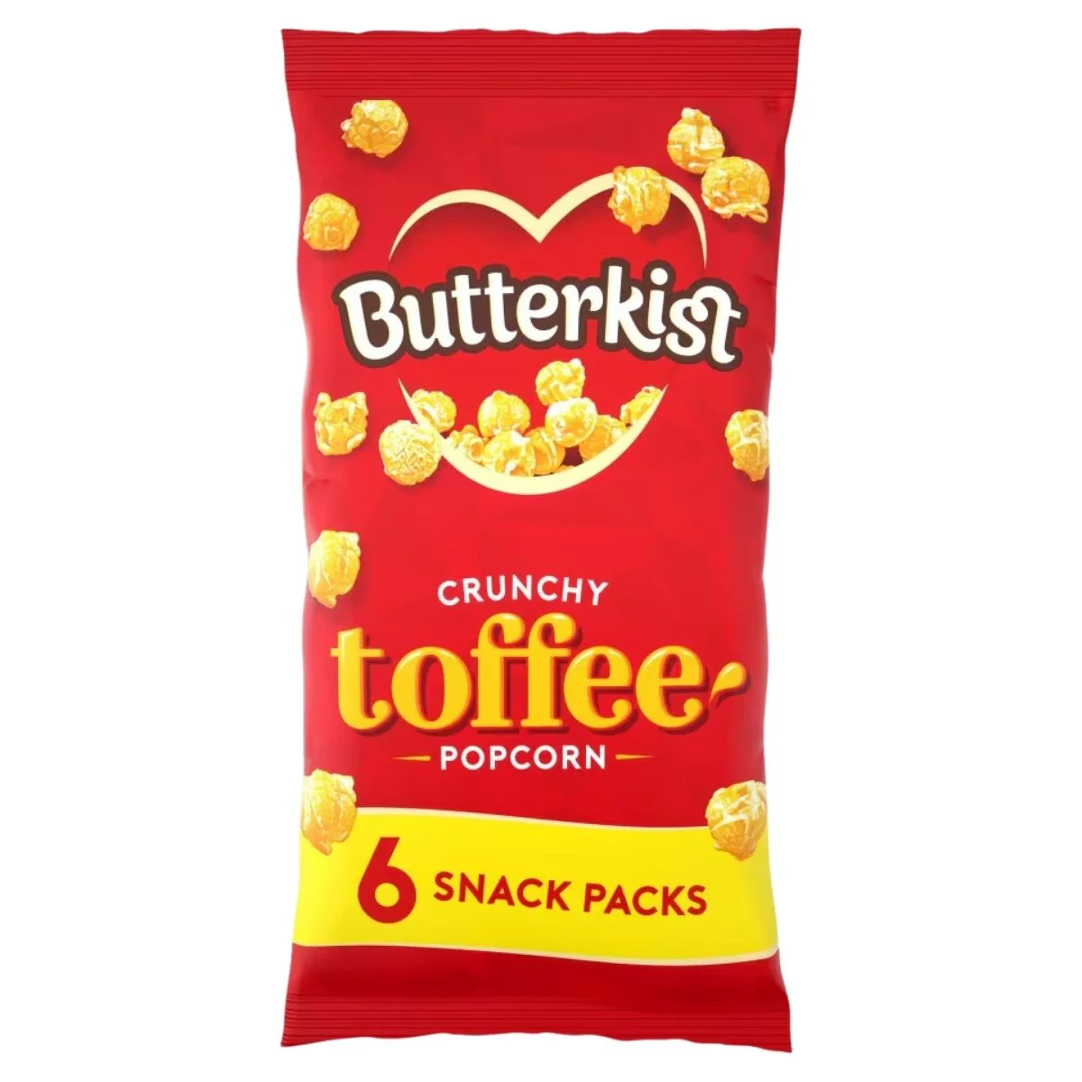 Butterkist - Crunchy Toffee Popcorn - 6x20g