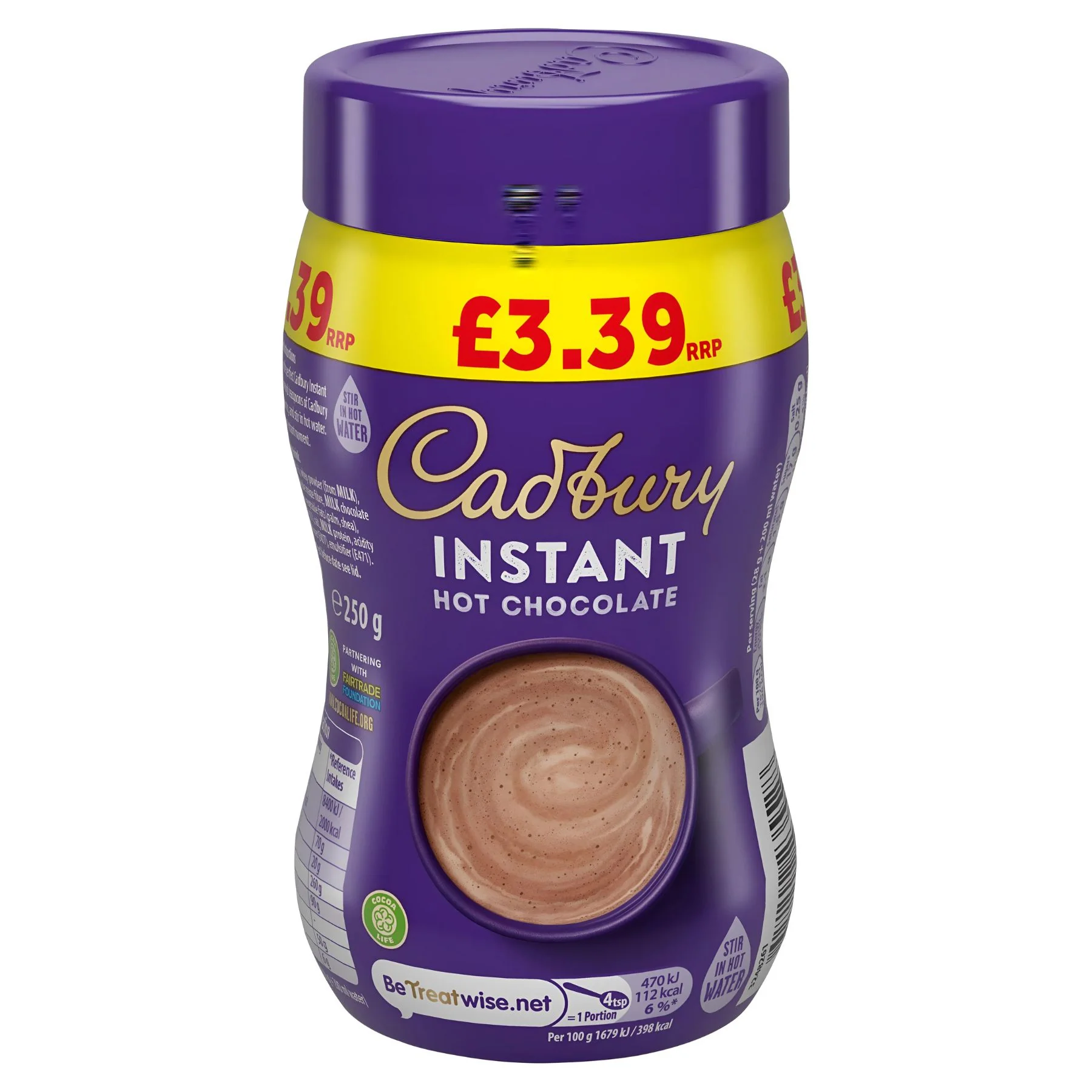 Cadbury - Instant Hot Chocolate - 250g