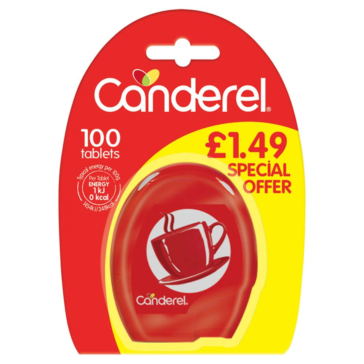 Canderel - 100 Tablets - 8.5g