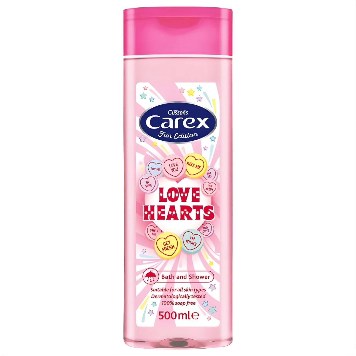 Carex - Love Hearts Shower Gel - 500ml