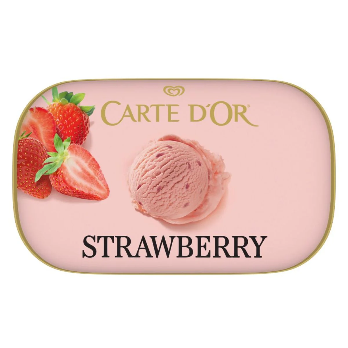 Carte Dor - Delightful Strawberry Ice Cream Dessert - 900ml