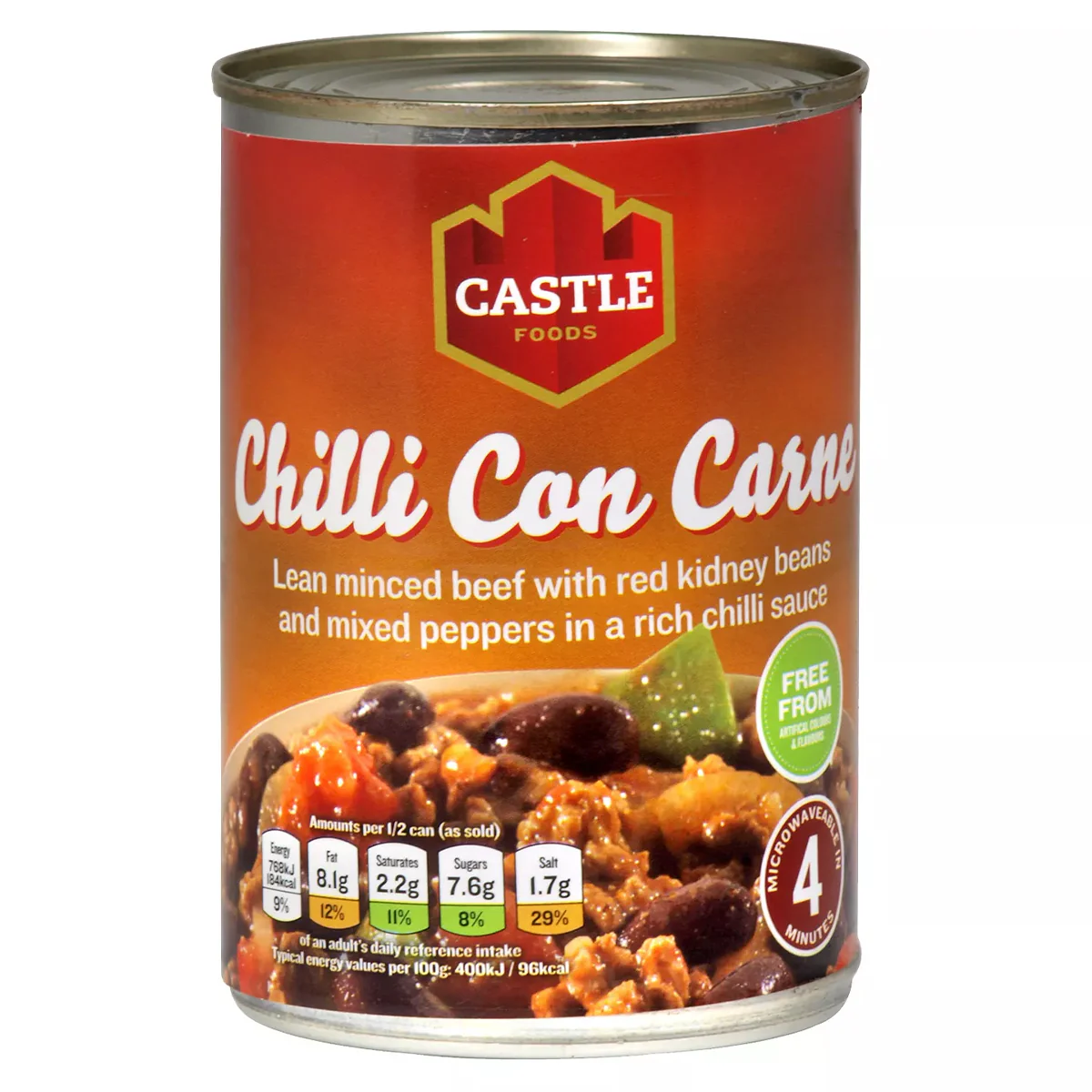 Castle - Chilli Con Carne - 385g