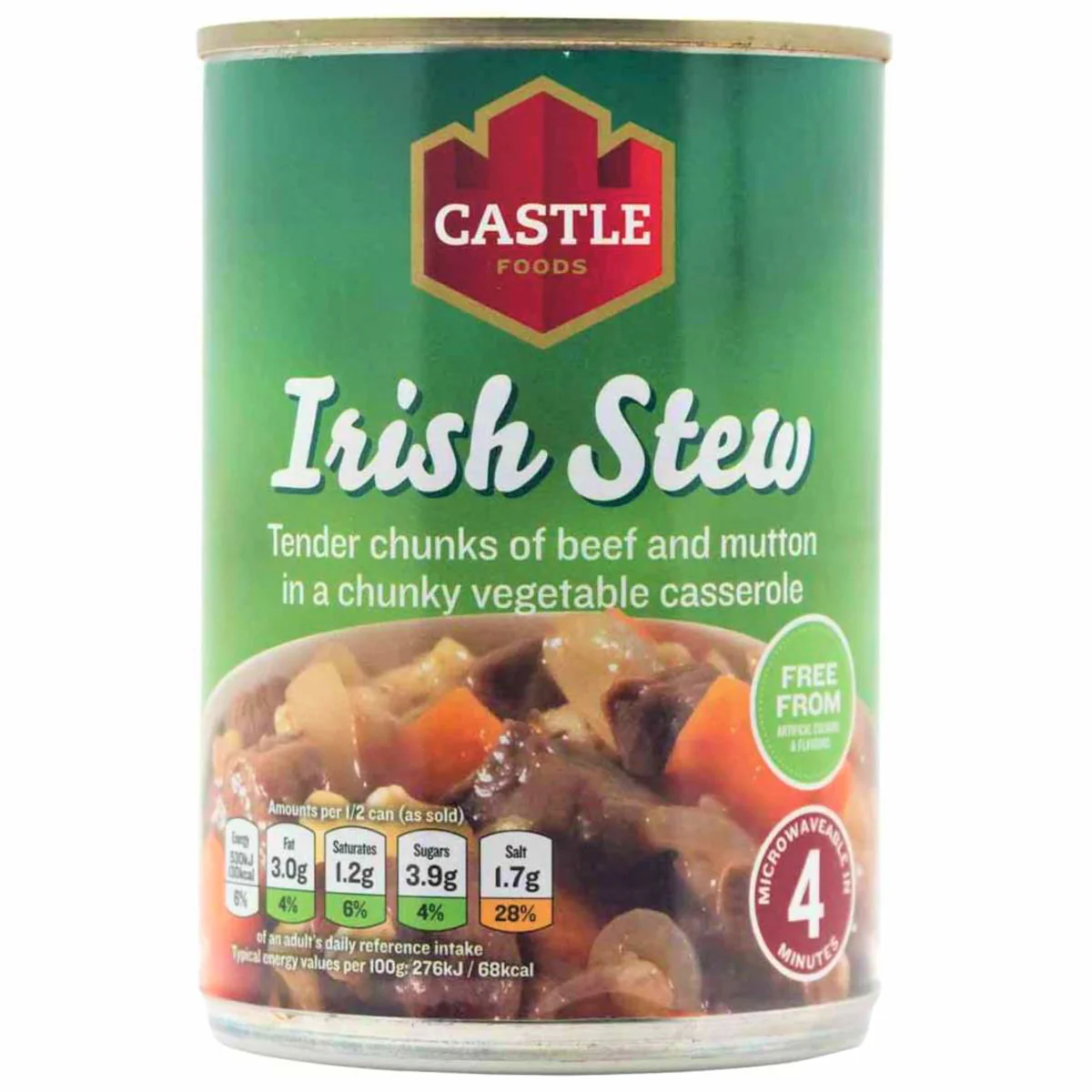 Castle - Foods Tinned Irish Stew - 385g