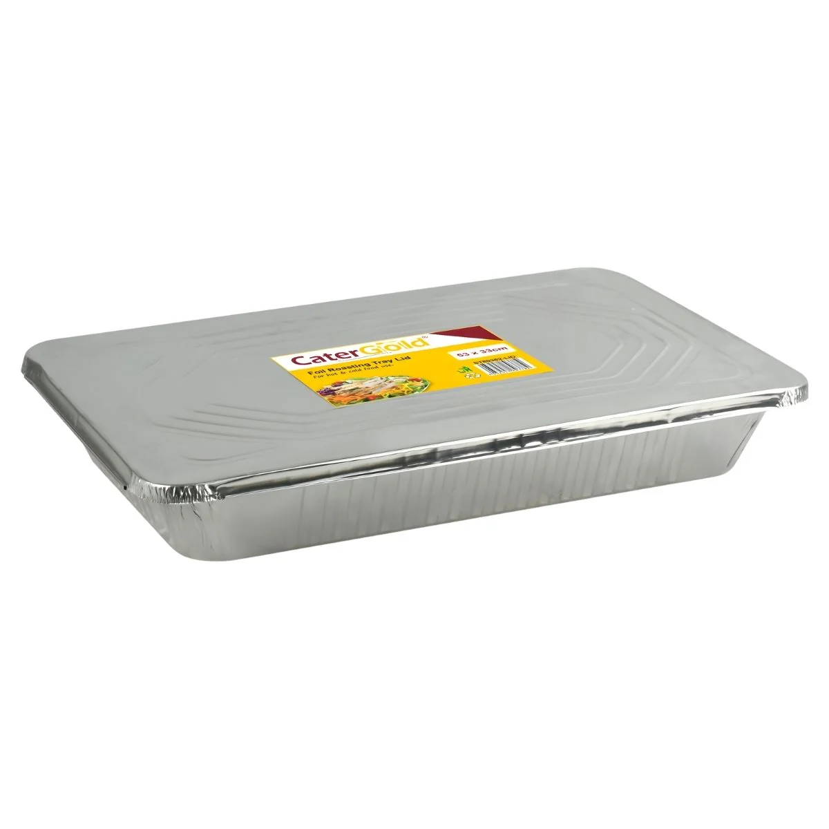 Cater Gold - 9L Foil Roasting Tray With Lid - 53 x 33cm