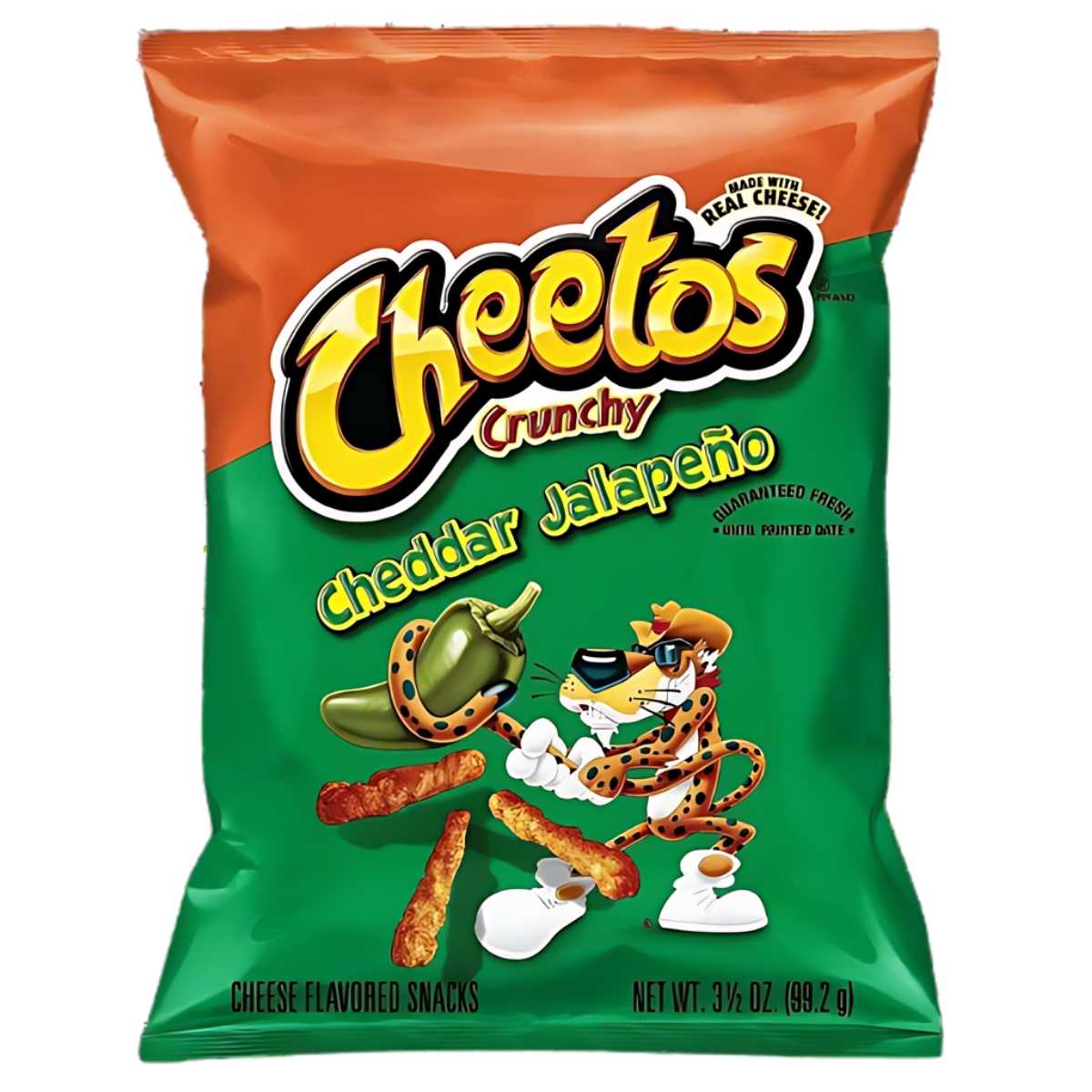 Cheetos - Cheddar Jalapeno Crunchy Crisps - 226.8g
