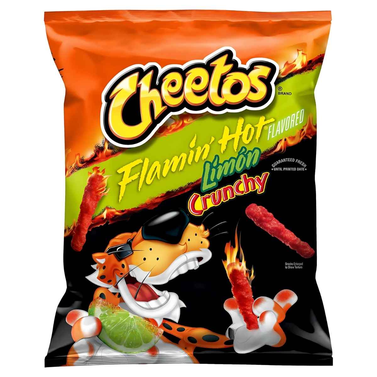 Cheetos - Flamin Hot Crunchy Lemon Crisps - 226.8g