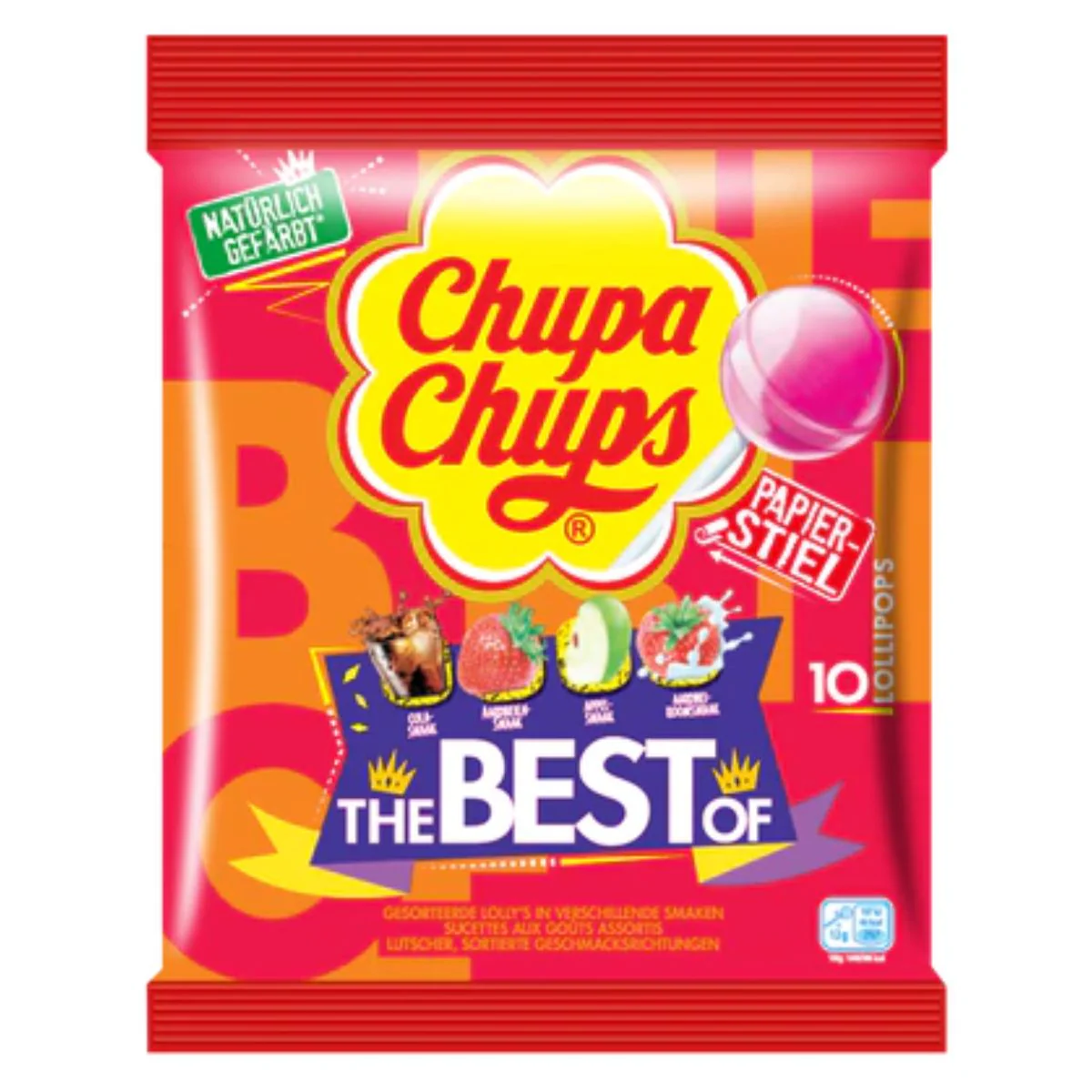 Chupa Chups - Best Of Lollipops - 120g