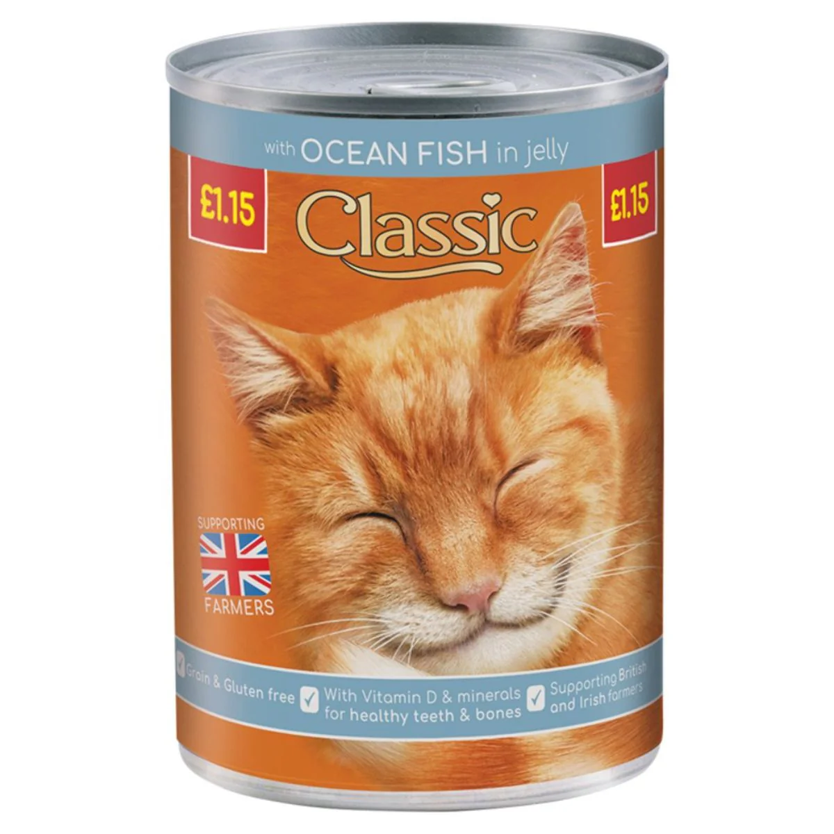 Classic - Ocean Fish in Jelly Cat Food - 400g