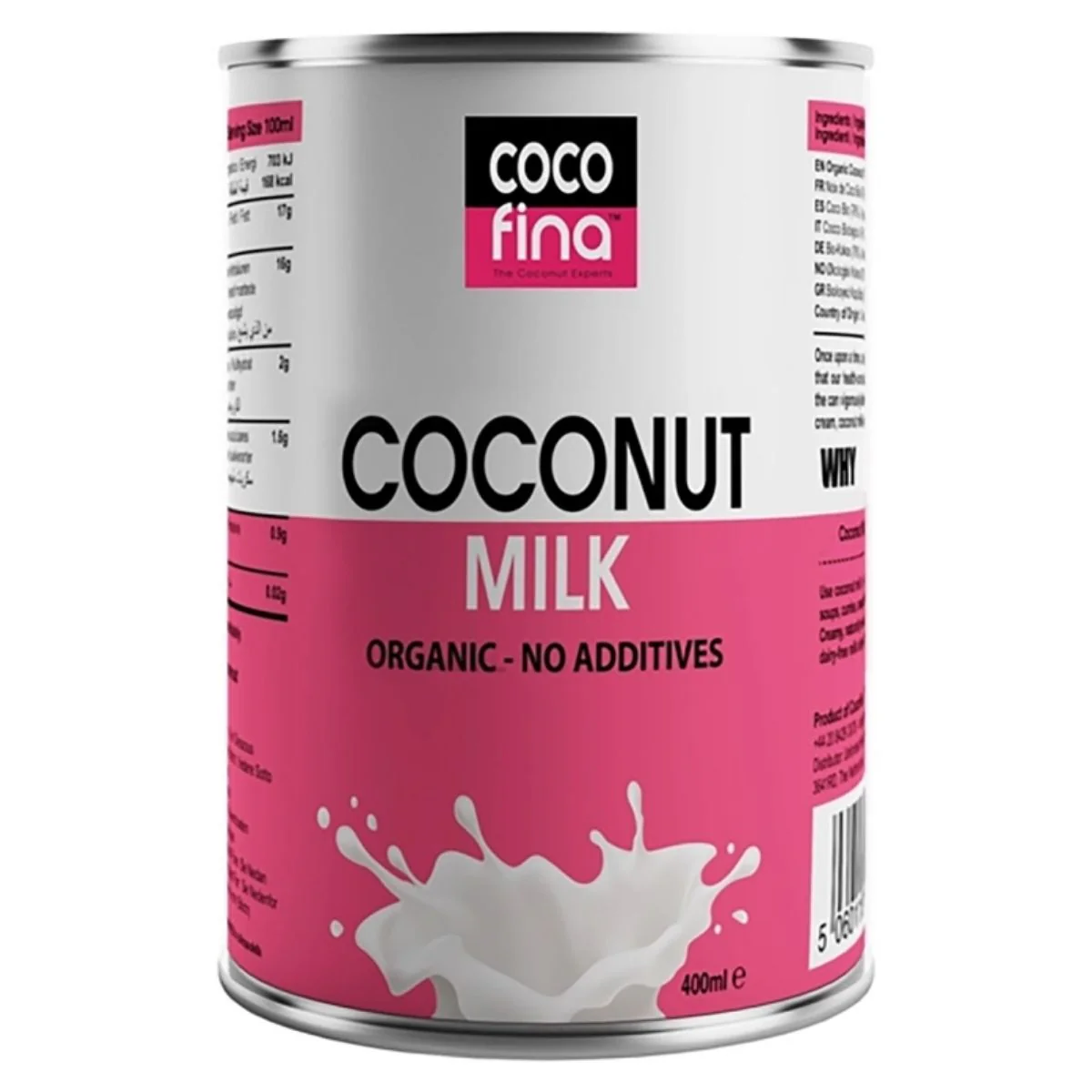 Cocofina - Organic Coconut Milk - 400ml