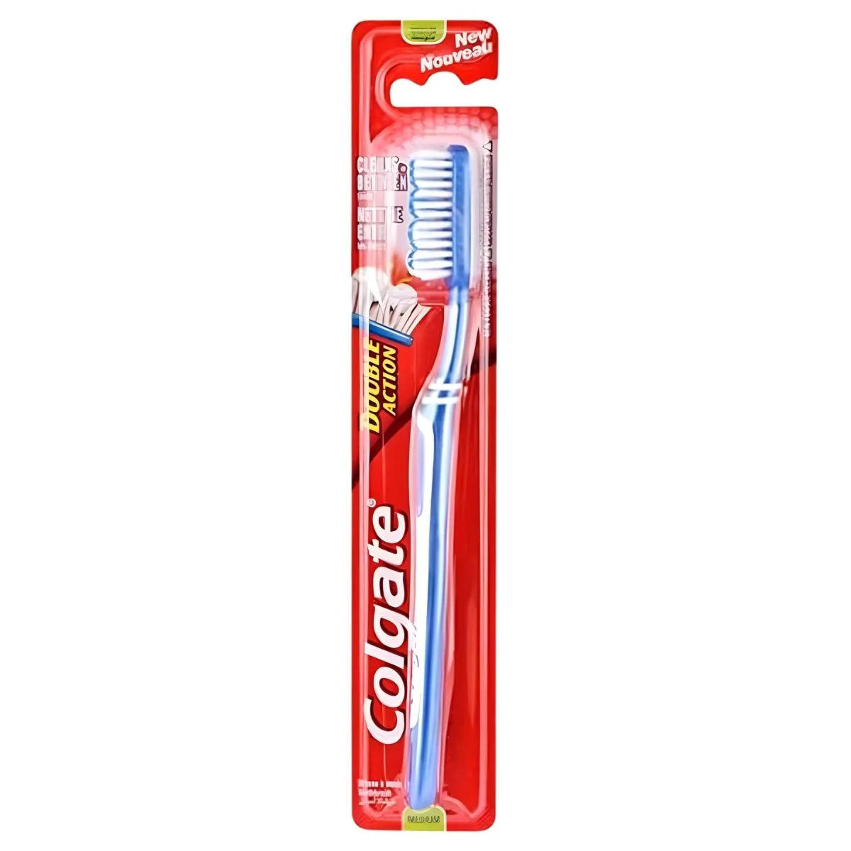 Colgate - Double Action Medium Toothbrush - 1pcs