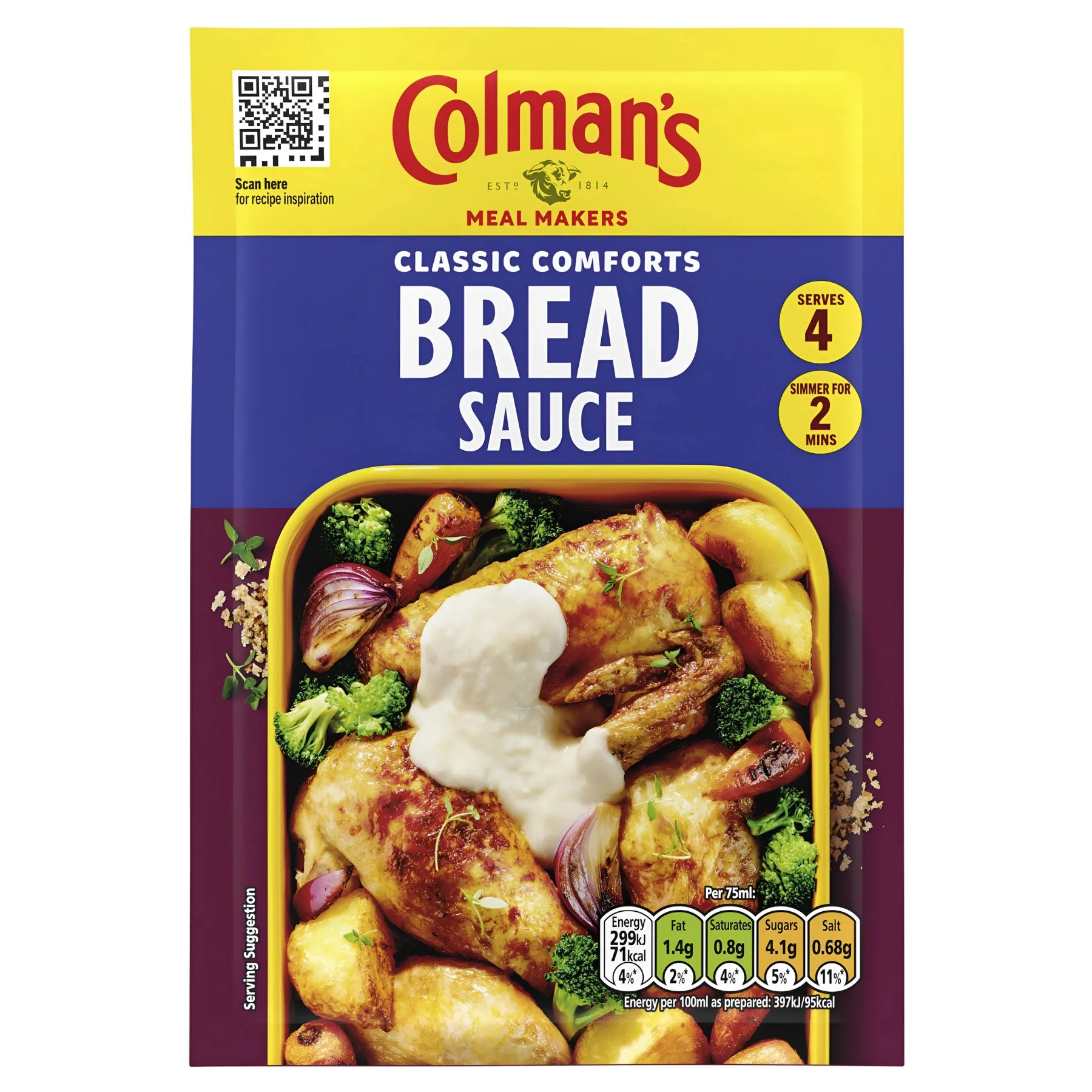 Colman's - Bread Sauce - 40g