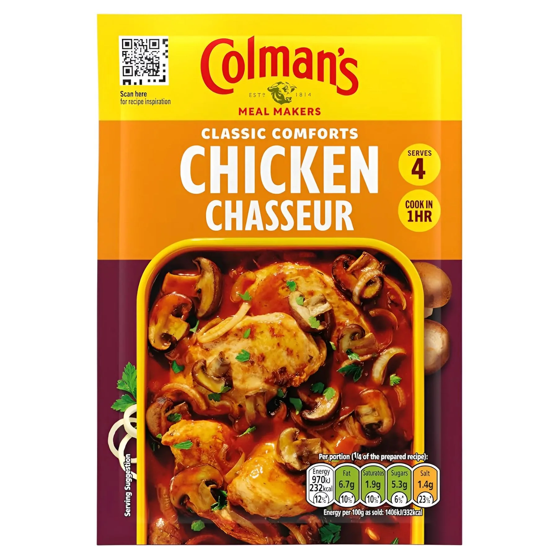Colman's - Chicken Chasseur - 40g