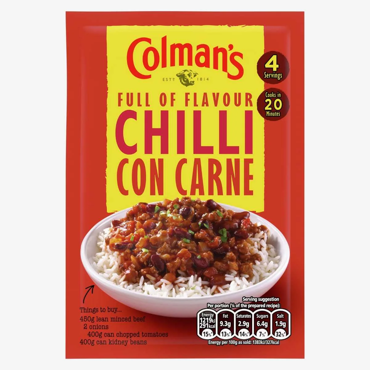 Colman's - Chilli Con Carne - 50g