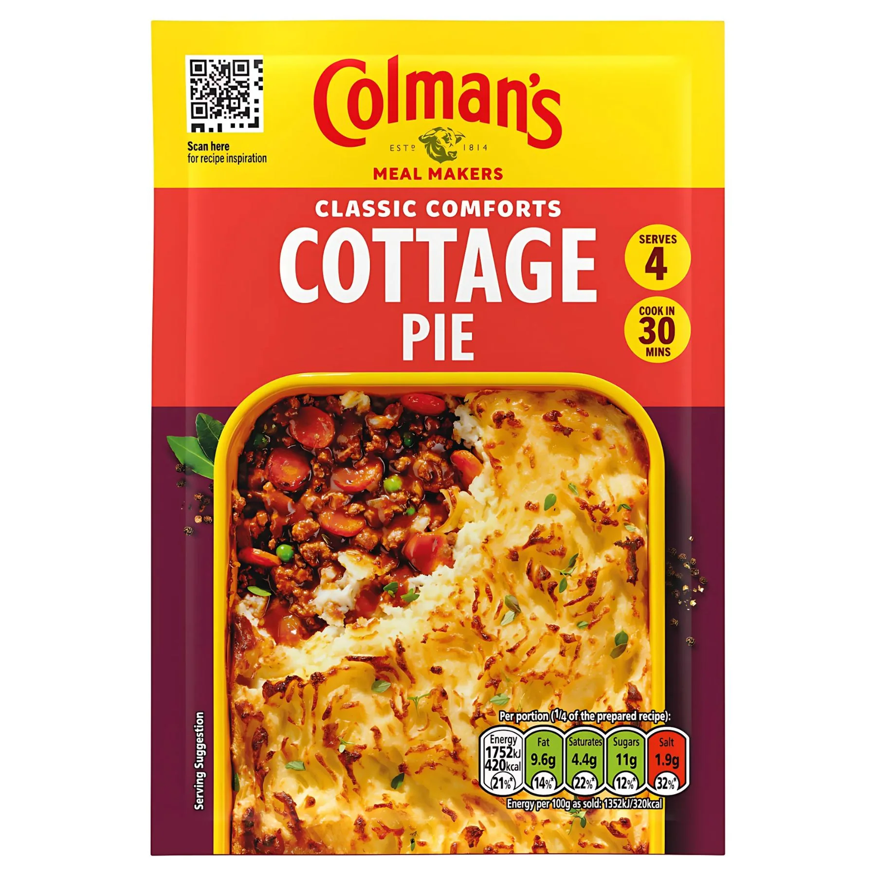 Colman's - Cottage Pie Recipe Mix - 45g