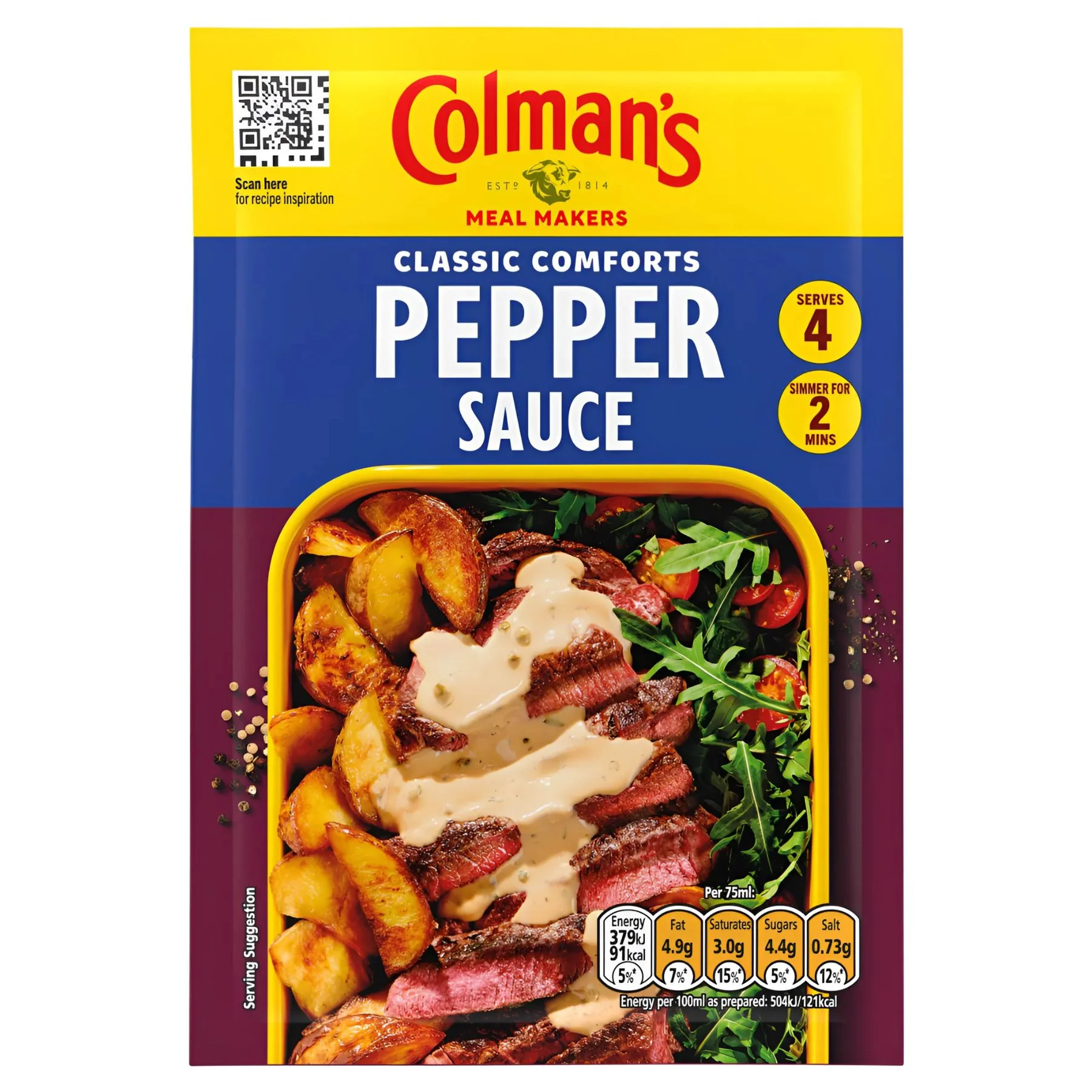 Colman's - Pepper Sauce - 40g
