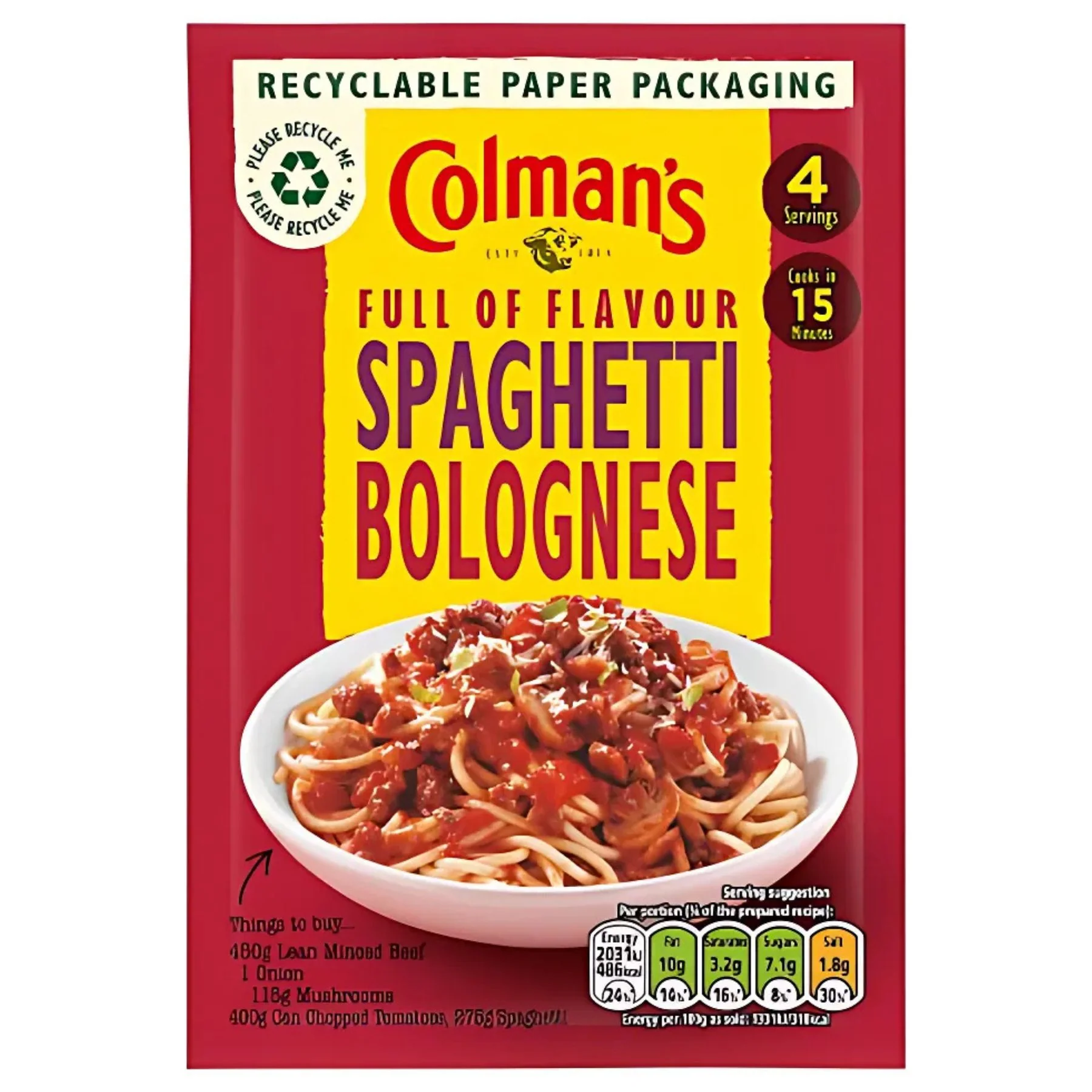 Colman's - Spaghetti Bolognese - 44g