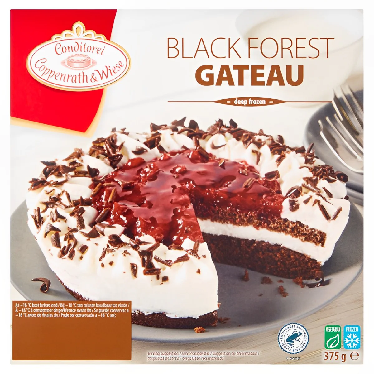 Conditorei Coppenrath & Wiese -  Black Forest Gateau - 375g