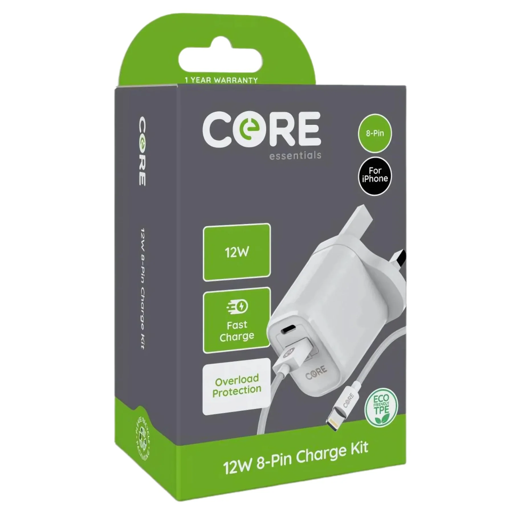 Core - 8 Pin Charging Kit - 12W