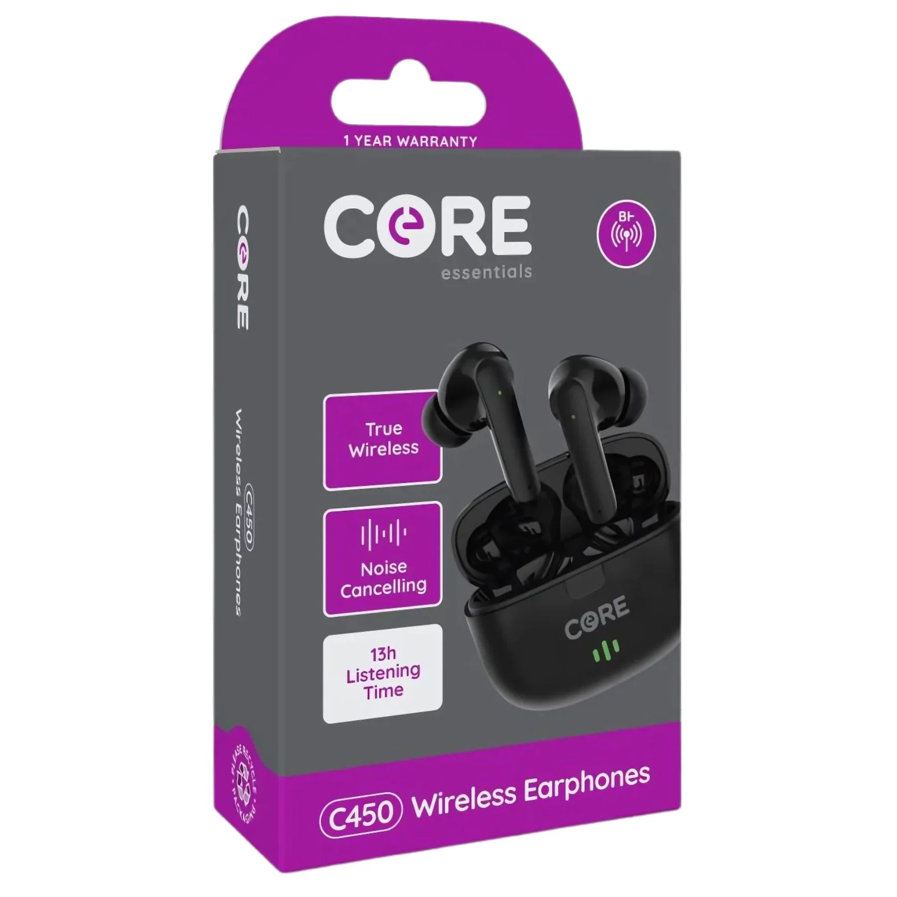 Core - C450 Wireless Earphones