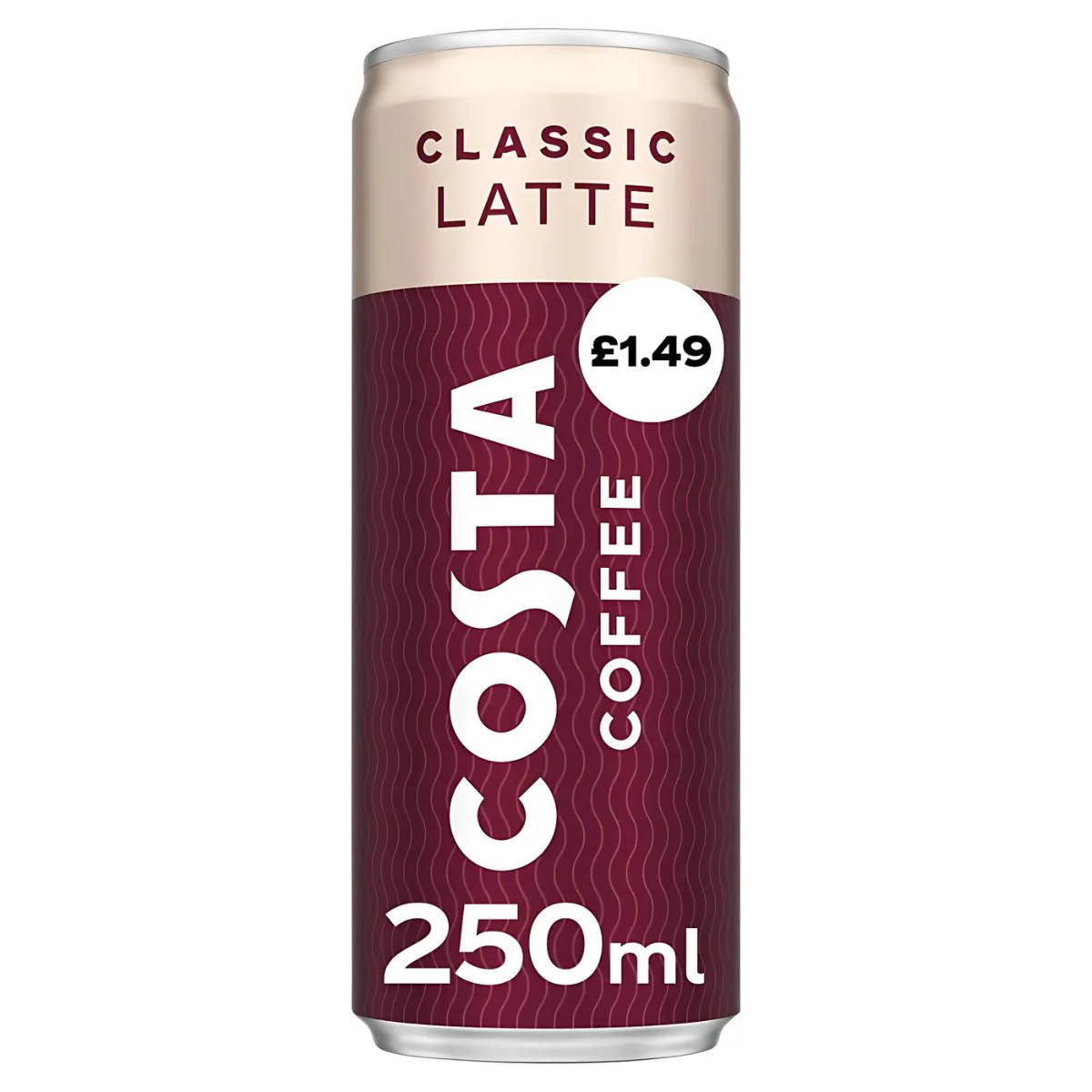Costa - Classic Latte Coffee - 250ml