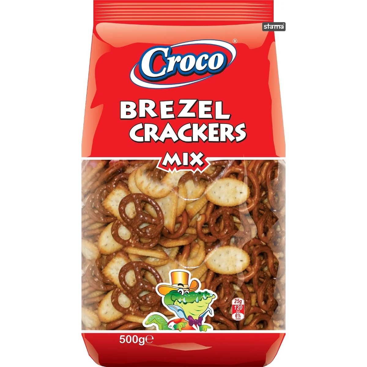 Croco - Brezel Crackers Mix - 500g