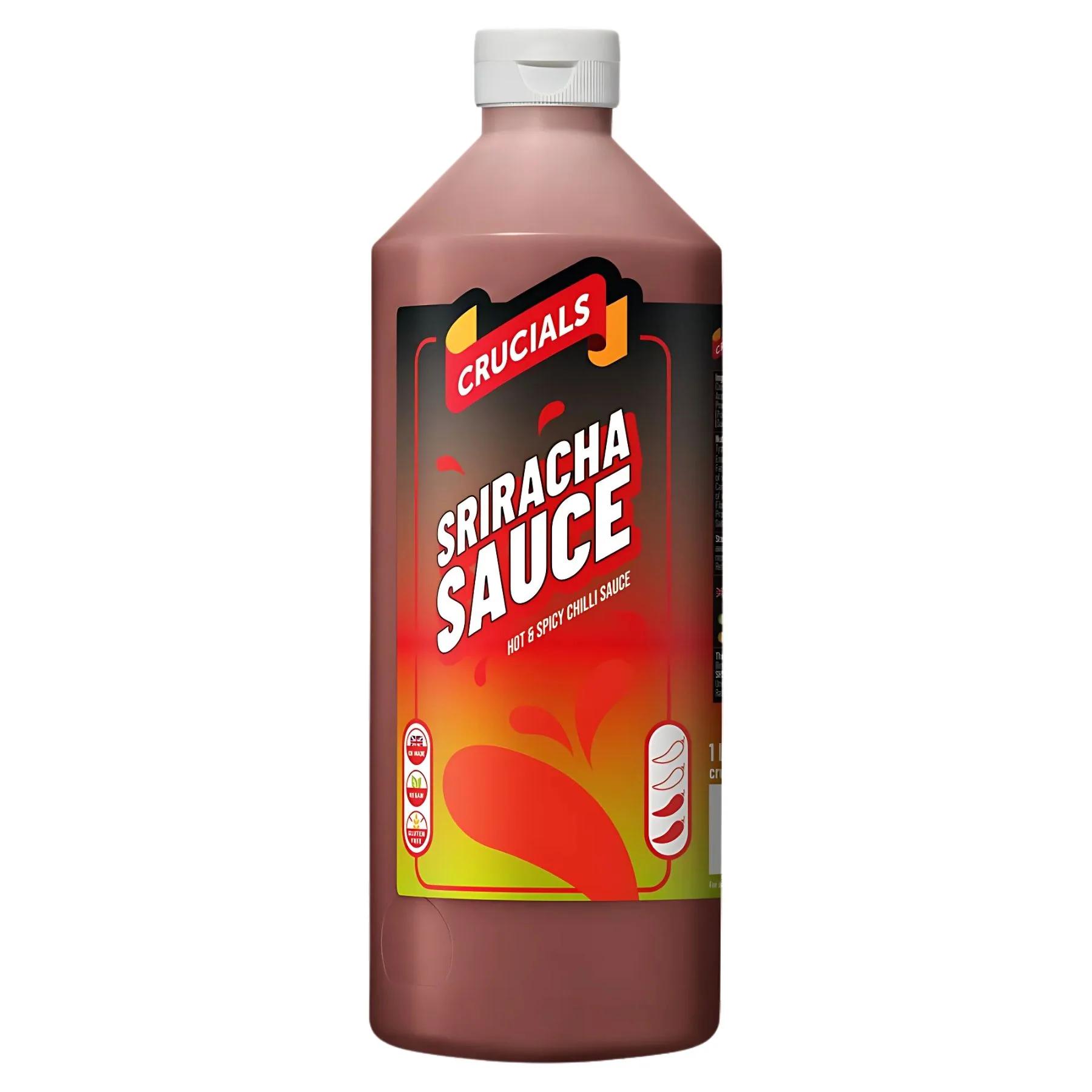 Crucials - Sriracha Hot & Spicy Chilli Sauce - 1L