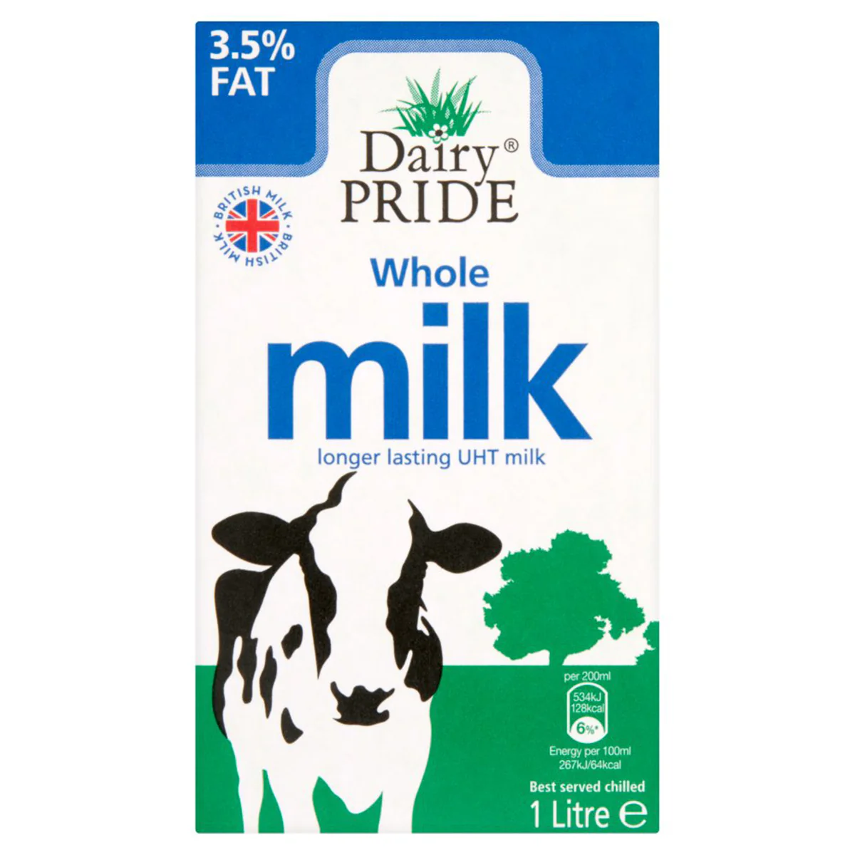 Dairy Pride - Long Life UHT Whole Milk - 1L