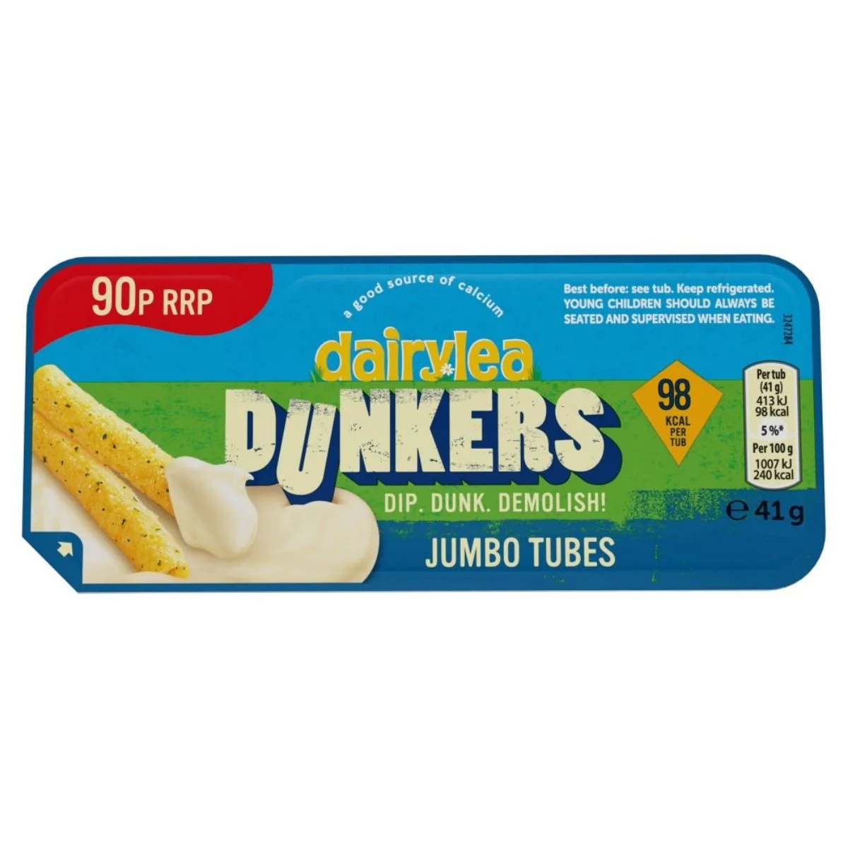 Dairylea - Dunkers Jumbo Tubes - 41g