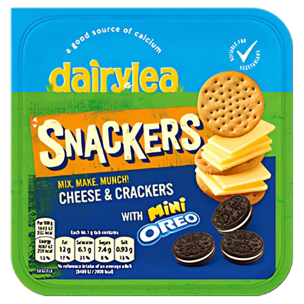 Dairylea - Snackers Cheese & Crackers with Mini Oreo - 56.5g