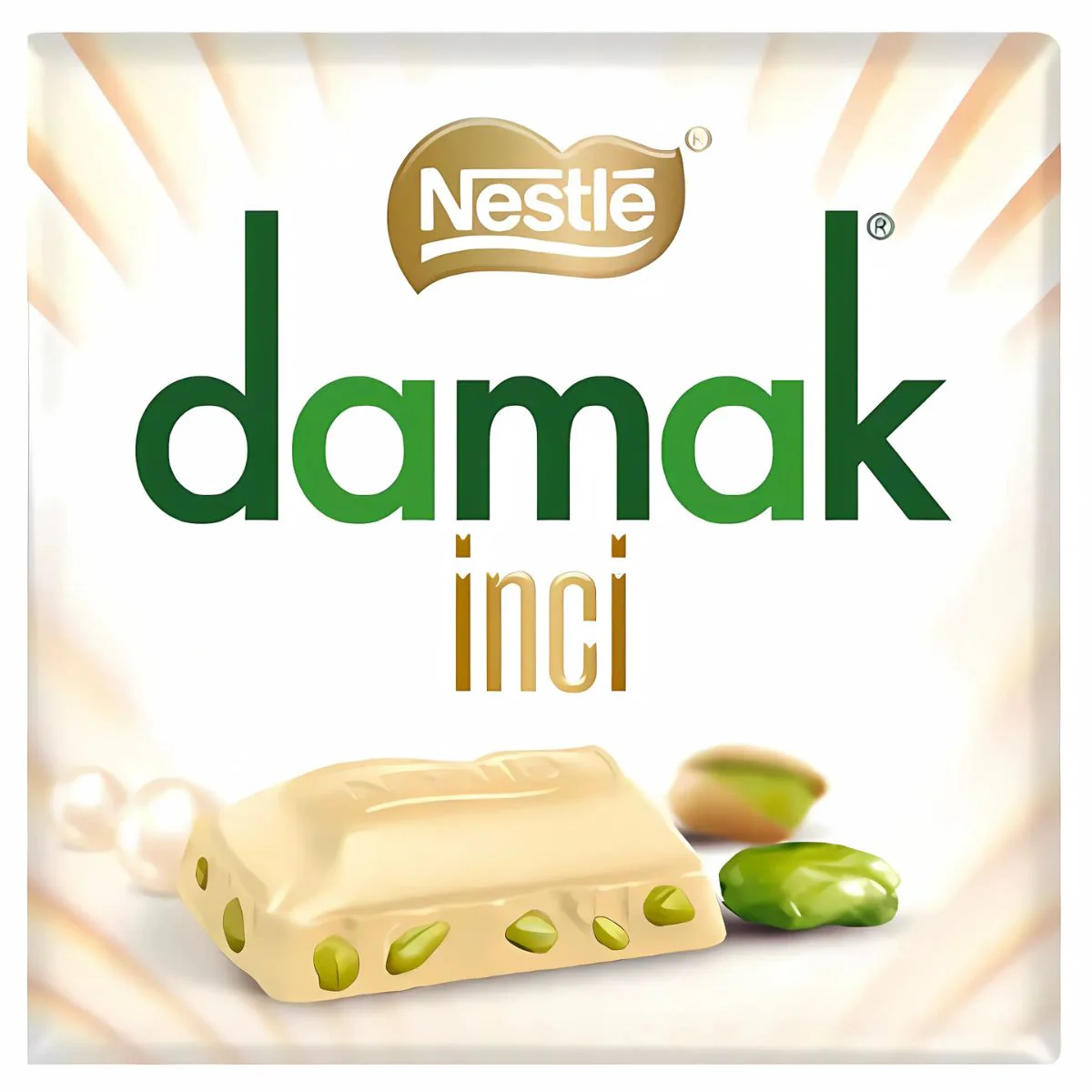 Damak - White Chocolate with Pistachios - 60g