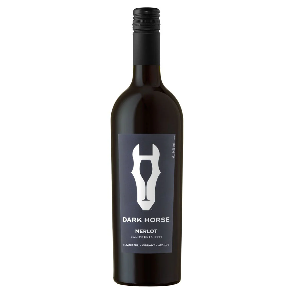 Dark Horse - Merlot Red Wine (14.5% ABV) - 750ml
