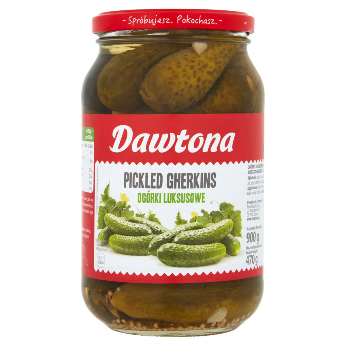Dawtona - Pickled Gherkins - 900g