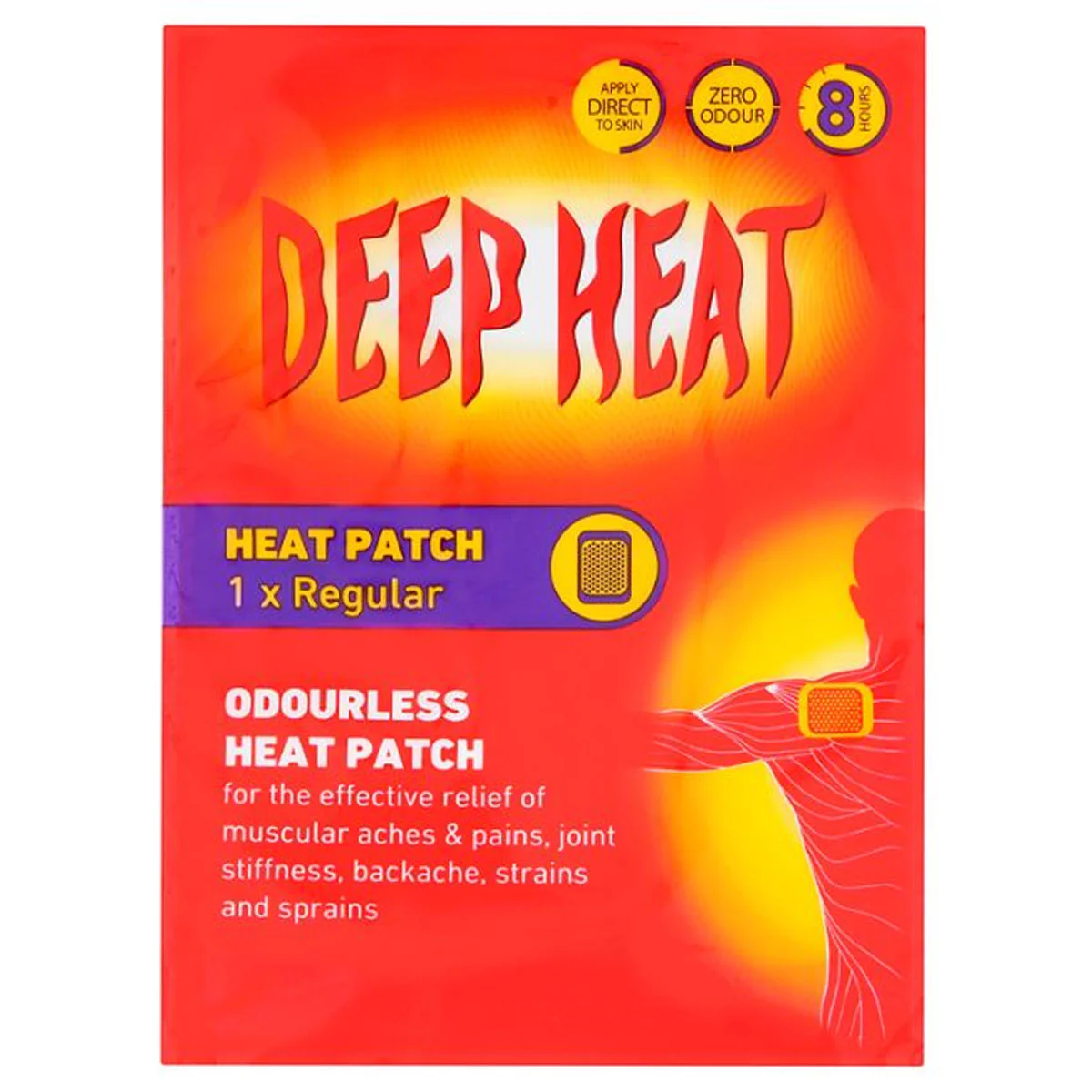 Deep Heat - 1 x Regular Heat Patch