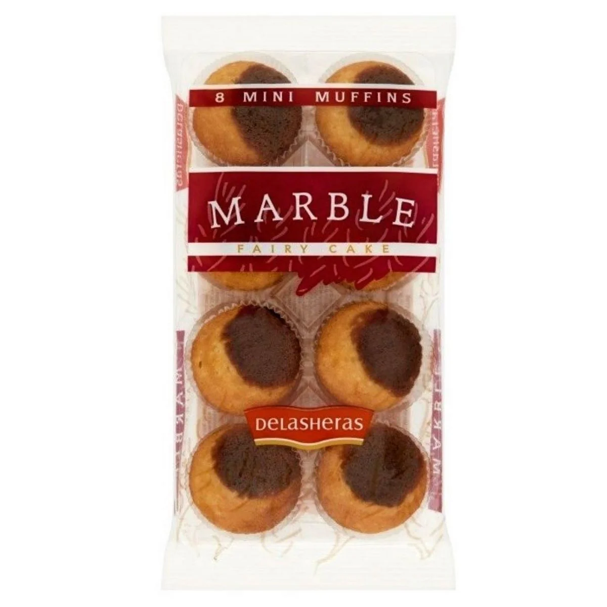 Delasheras - Marble 8 Fairy Cakes - 180g